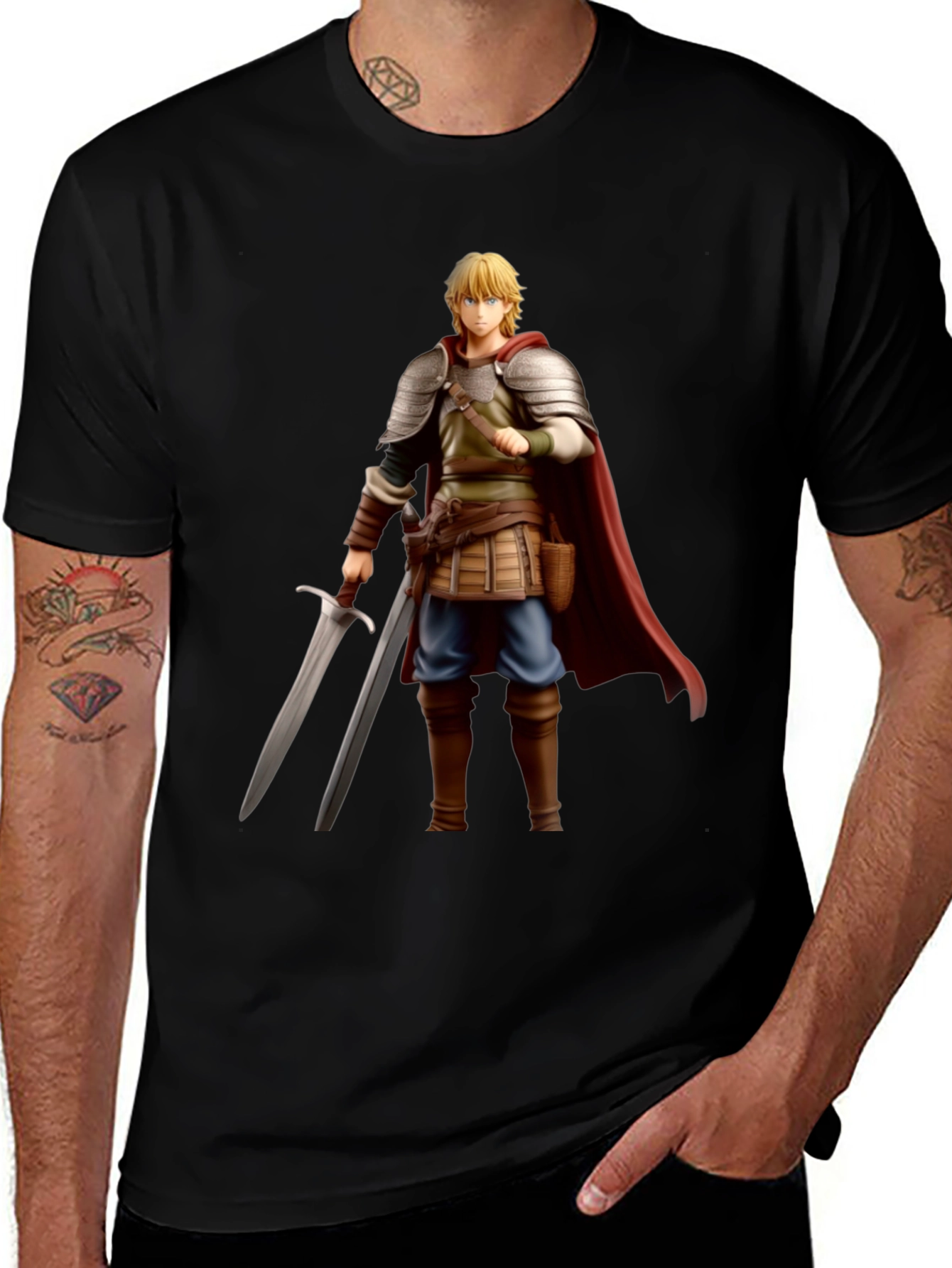 Variant 11 of Knightly Warrior Graphic Tee