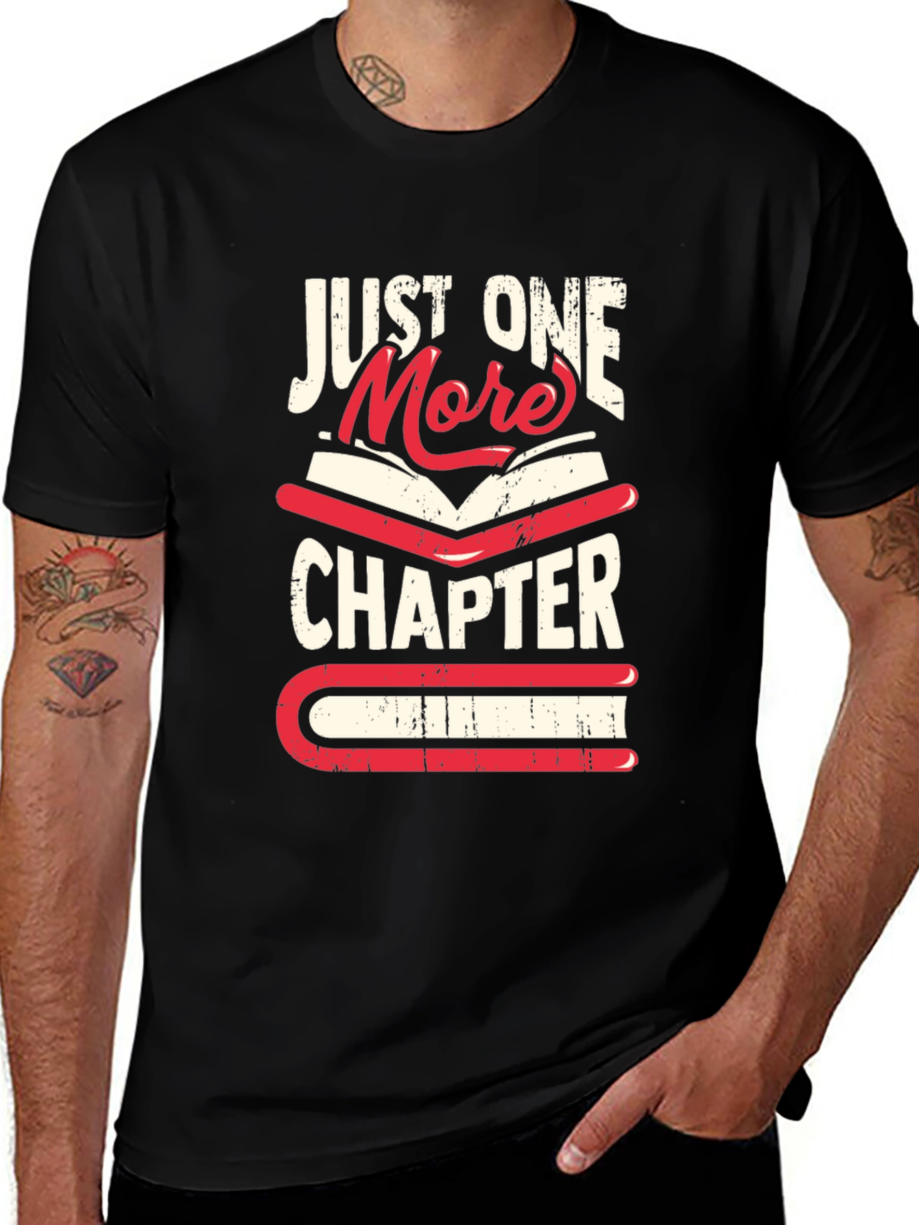 Variant 26 of Just One More Chapter T-Shirt - Book Lover's Tee