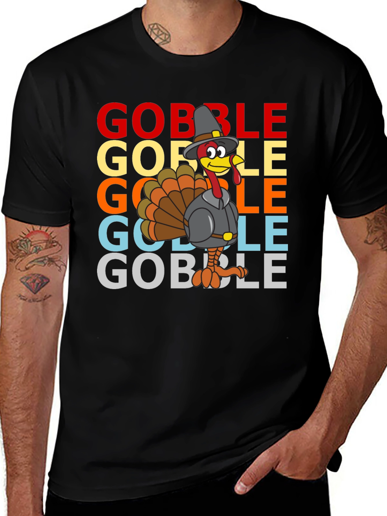 Gobble Thanksgiving T-Shirt