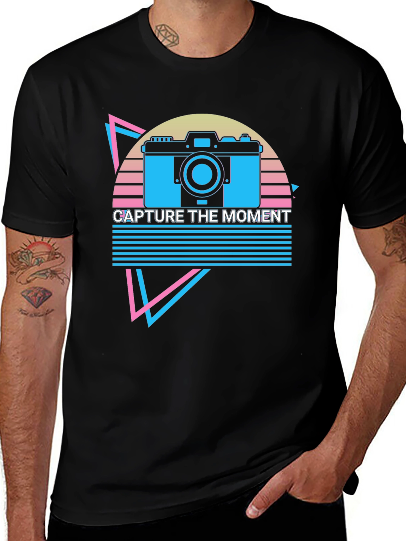 Variant 21 of Capture the Moment Graphic T-Shirt