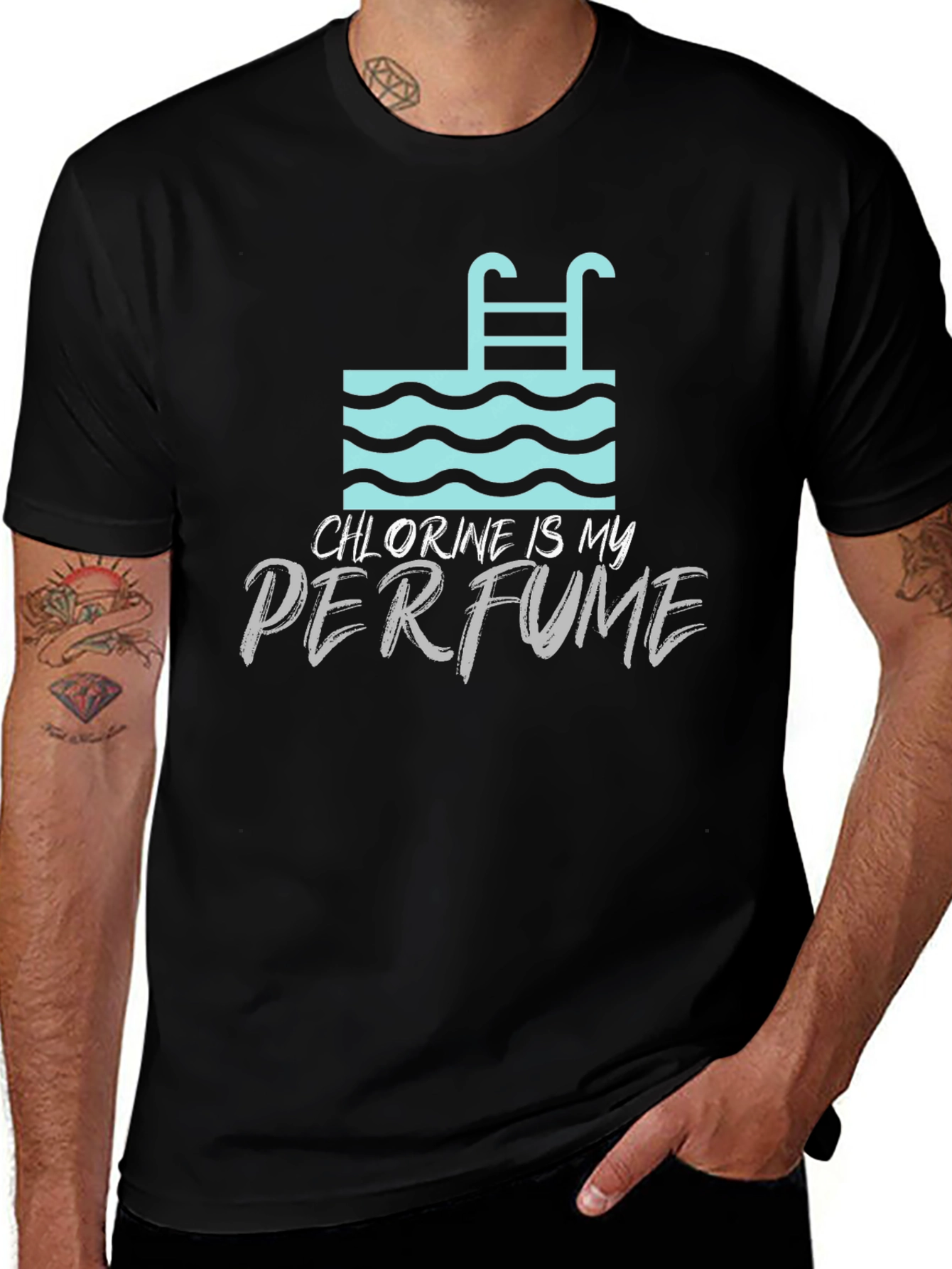 Chlorine is My Perfume Graphic T-Shirt