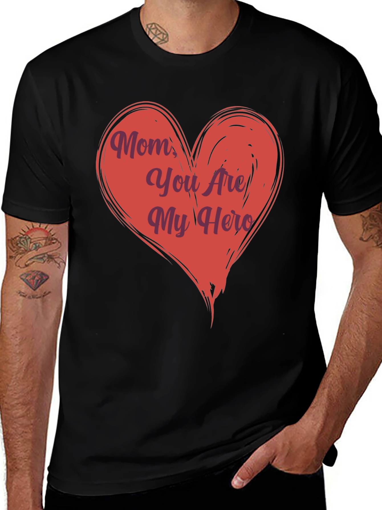 Variant 21 of Mom You Are My Hero T-Shirt