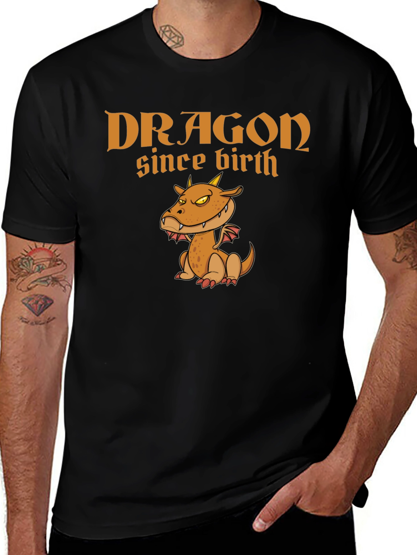 Variant 25 of Dragon Since Birth Graphic T-Shirt