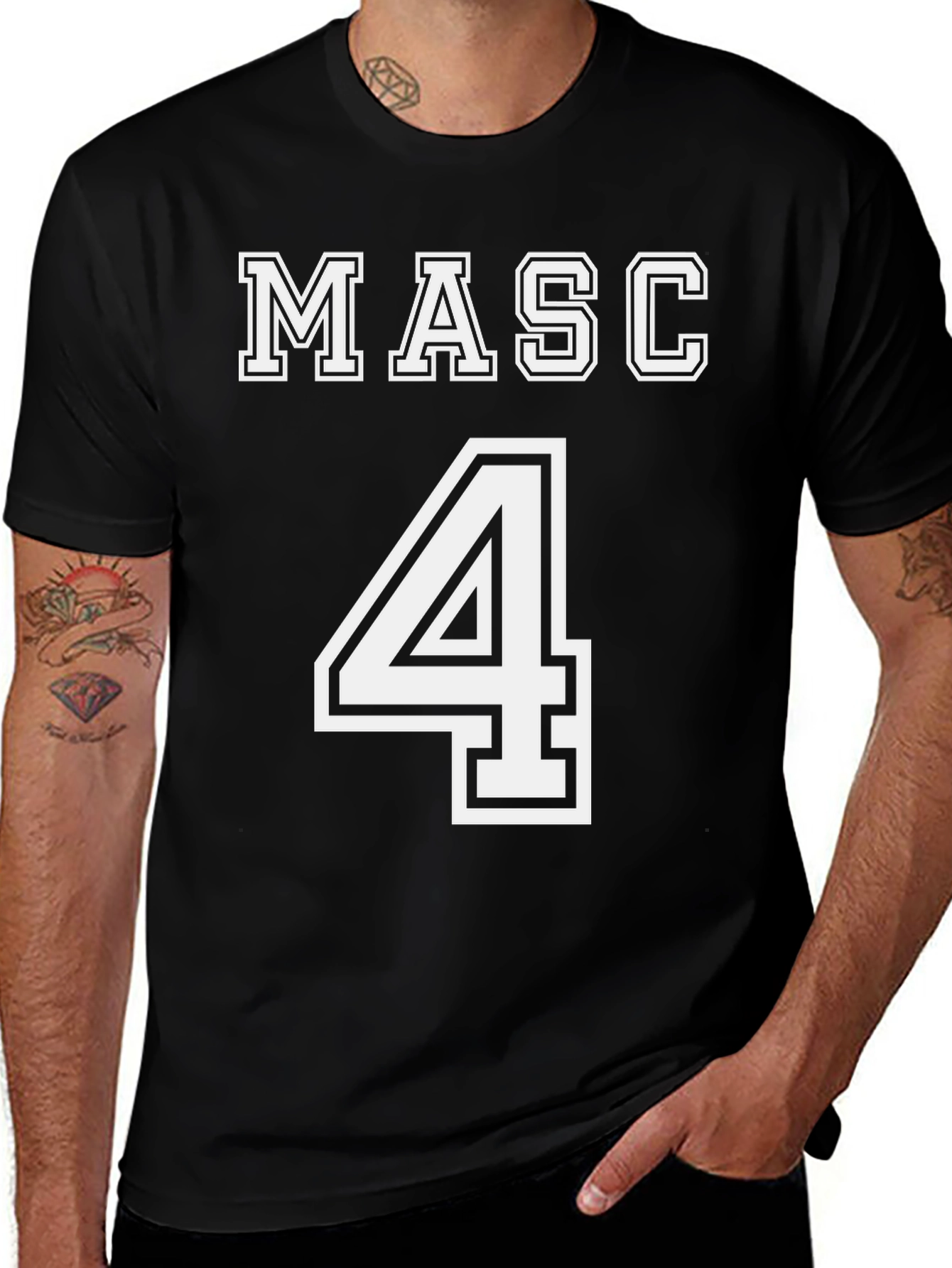 Variant 13 of MASC 4 T-Shirt - Bold Graphic Tee