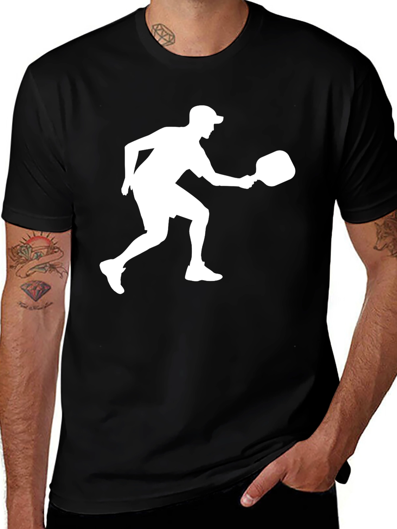 Variant 5 of Pickleball Player Graphic T-Shirt