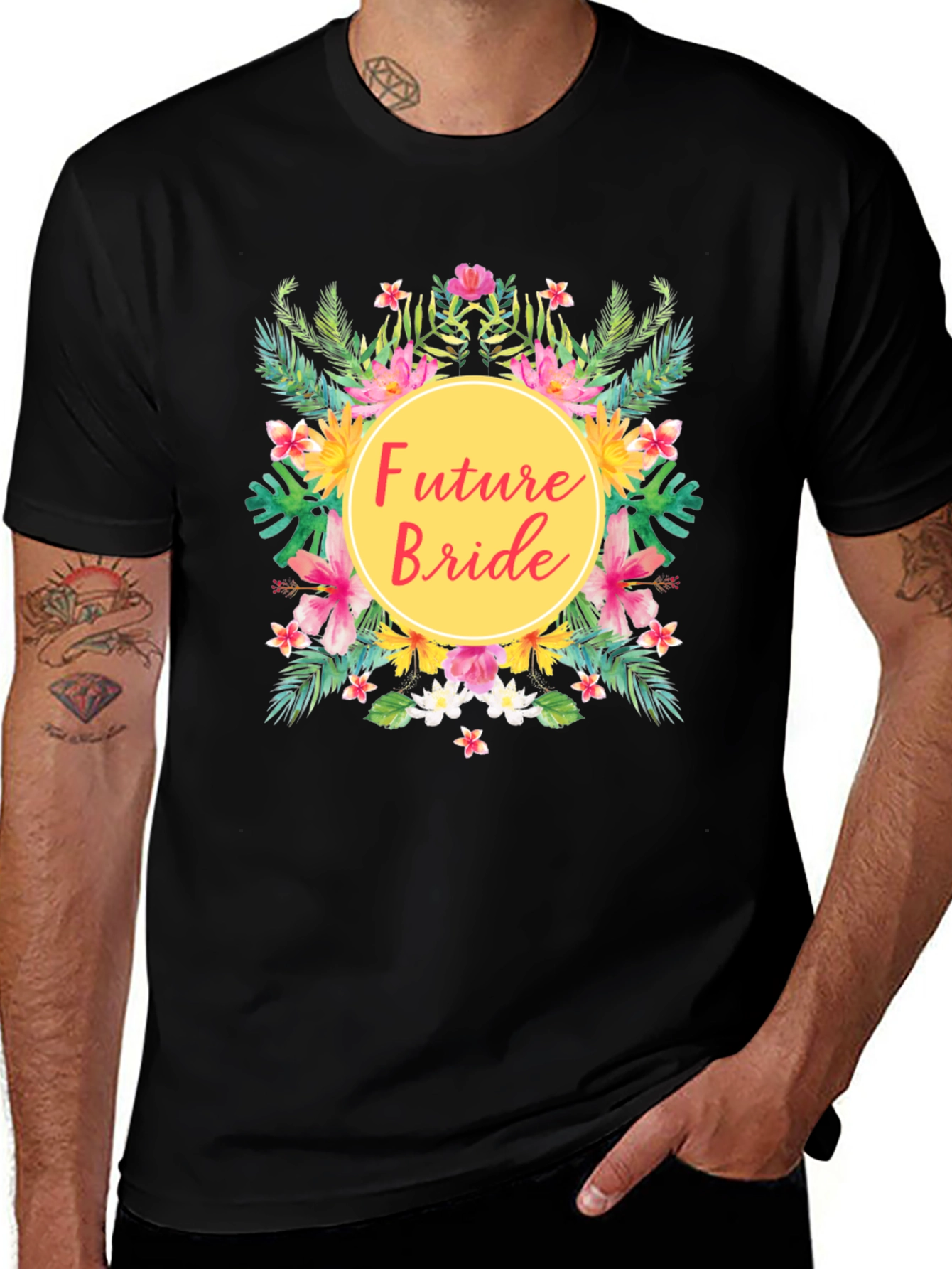 Future Bride Floral T-Shirt - Bachelorette Party Tee