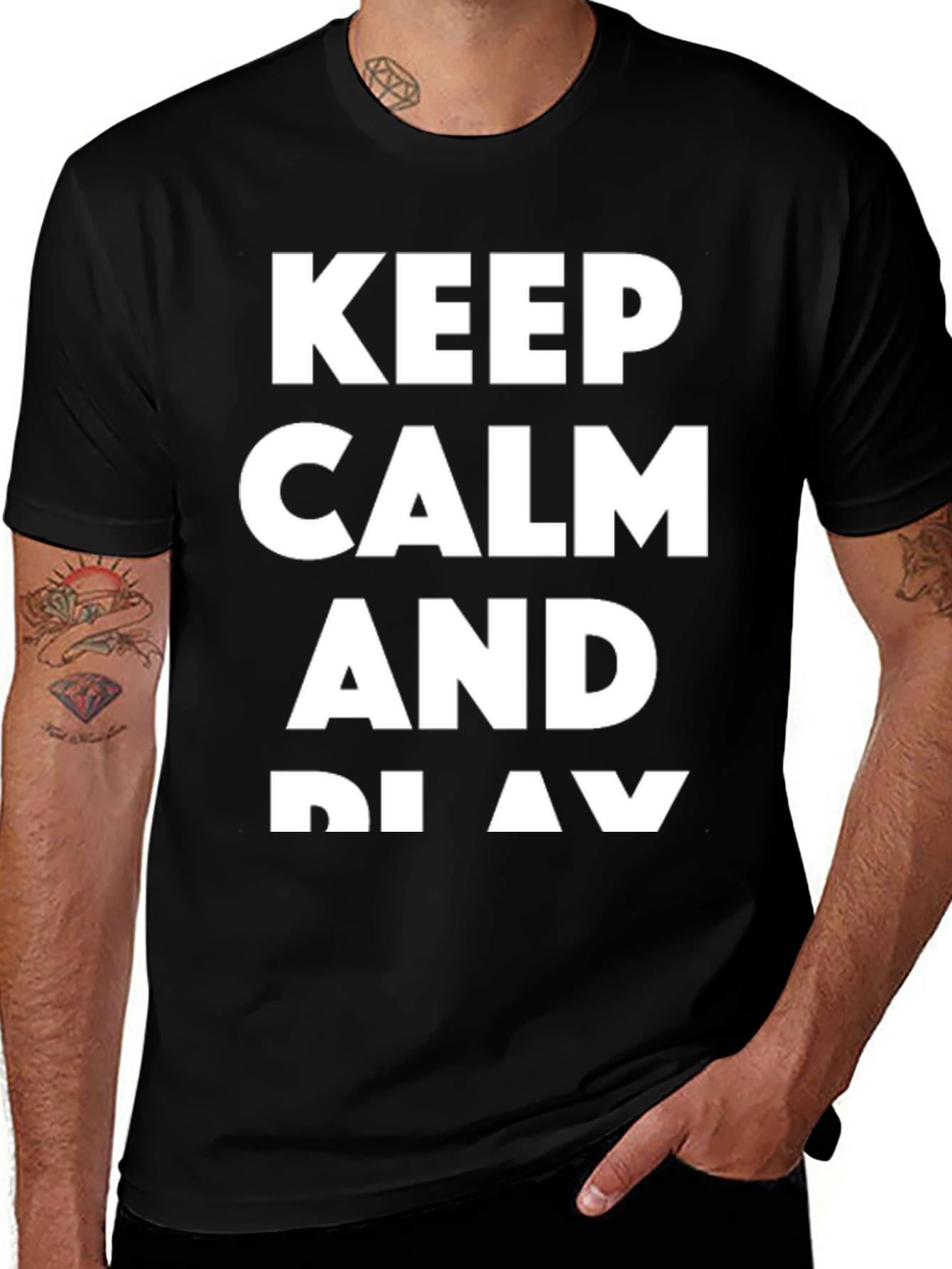 Keep Calm and Play T-Shirt