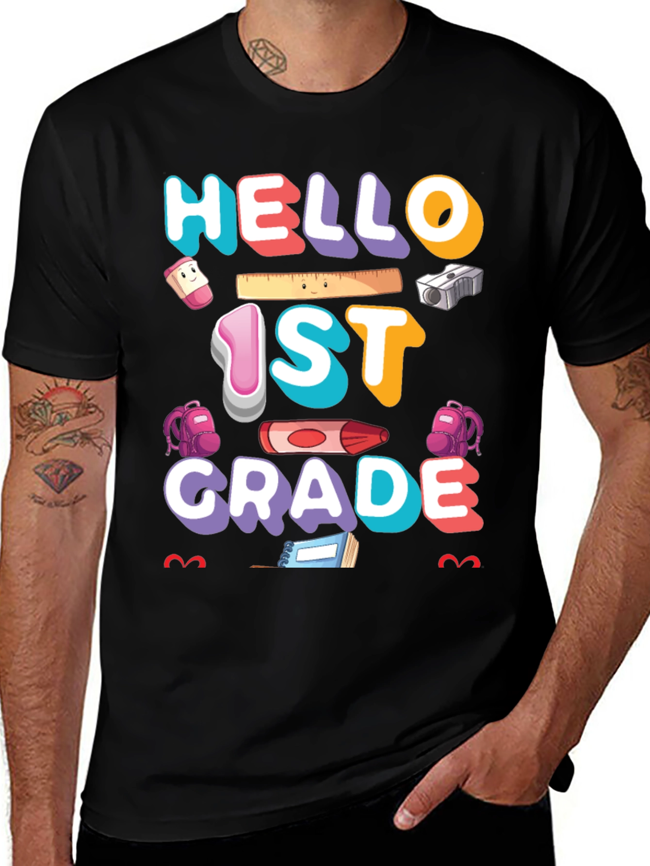 Variant 22 of Hello 1st Grade Back To School T-Shirt