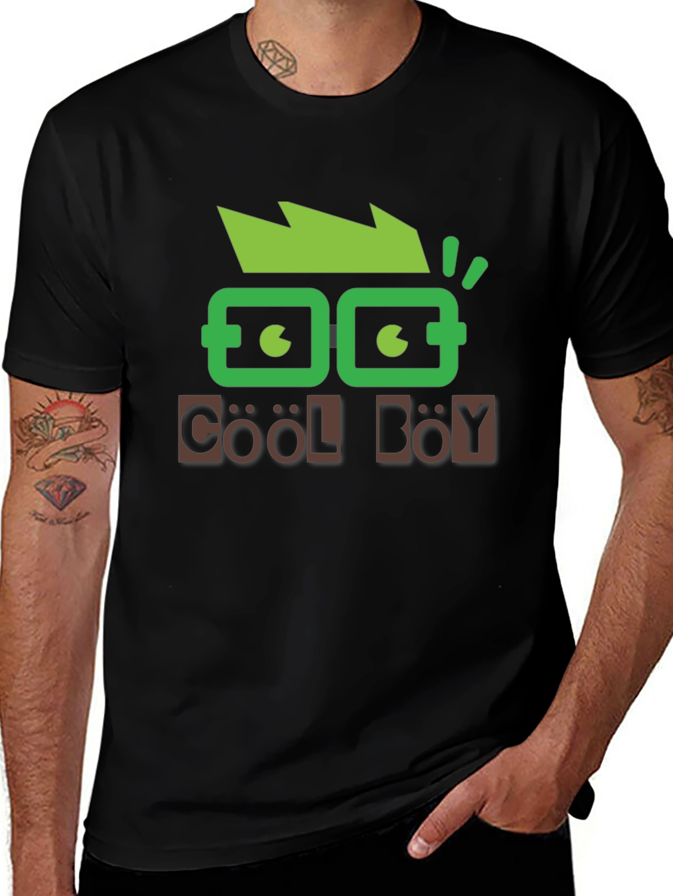 Variant 10 of Cool Boy Graphic Tee - Modern Style