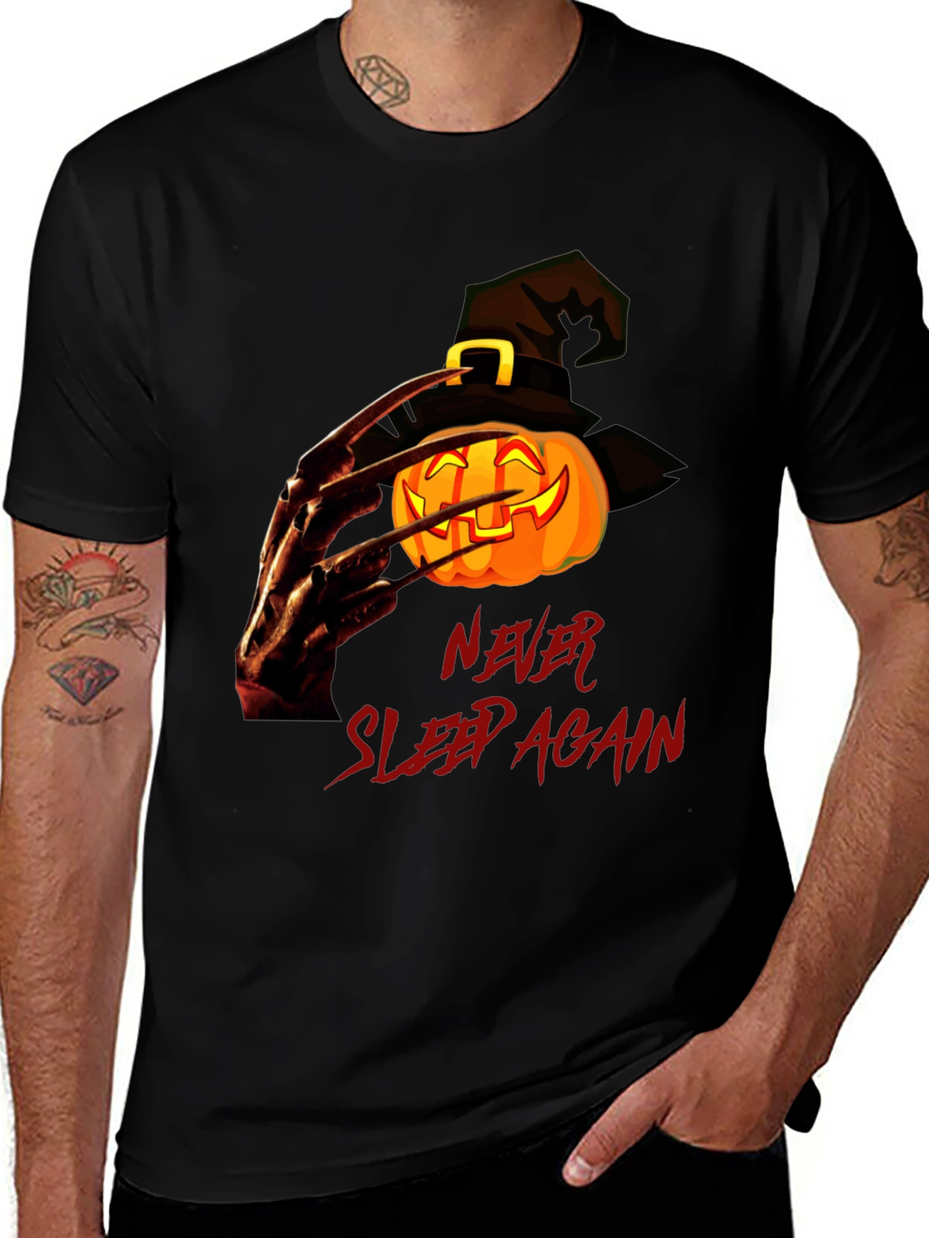 Never Sleep Again Halloween T-Shirt