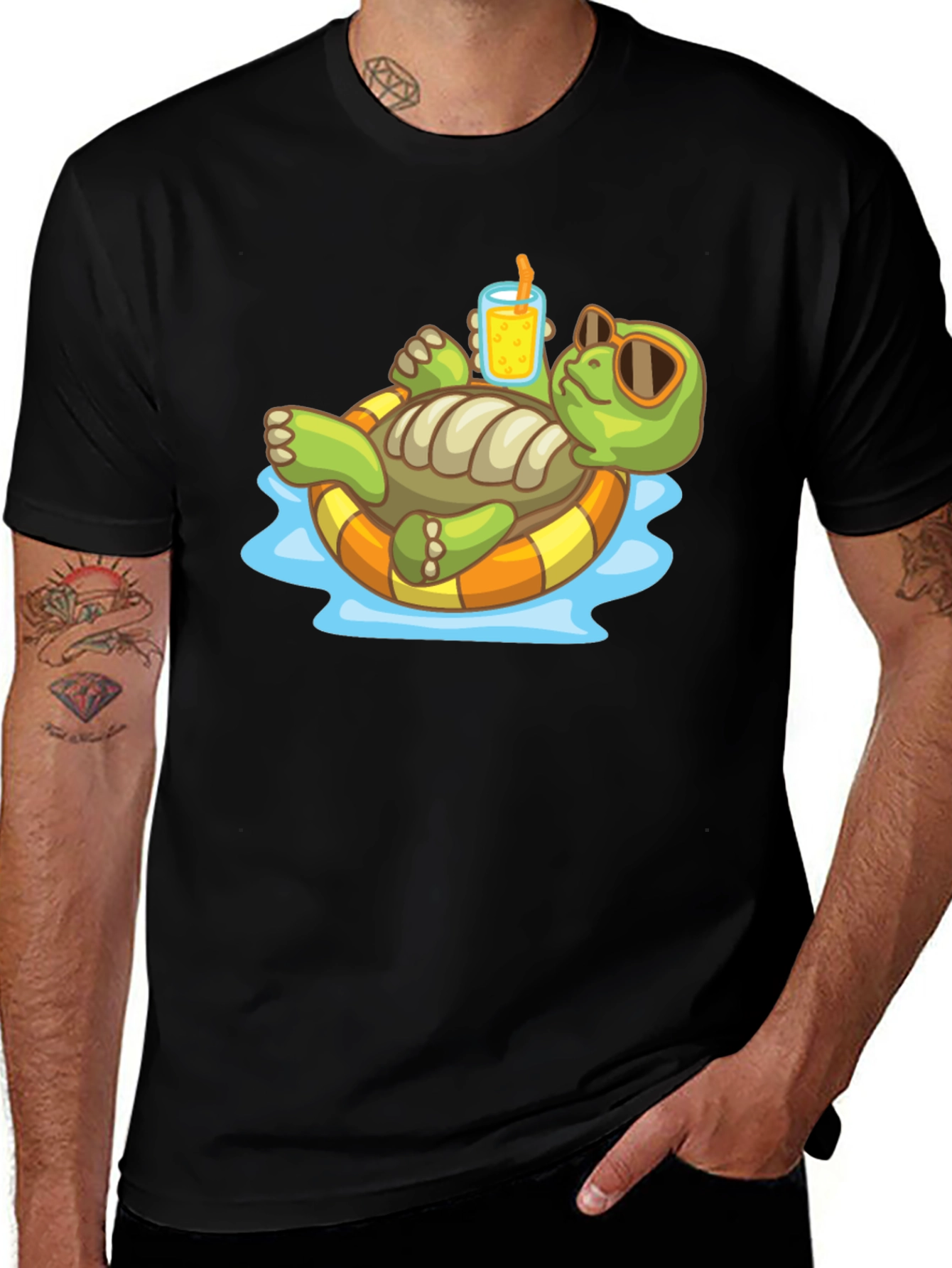 Variant 16 of Relaxing Turtle T-Shirt