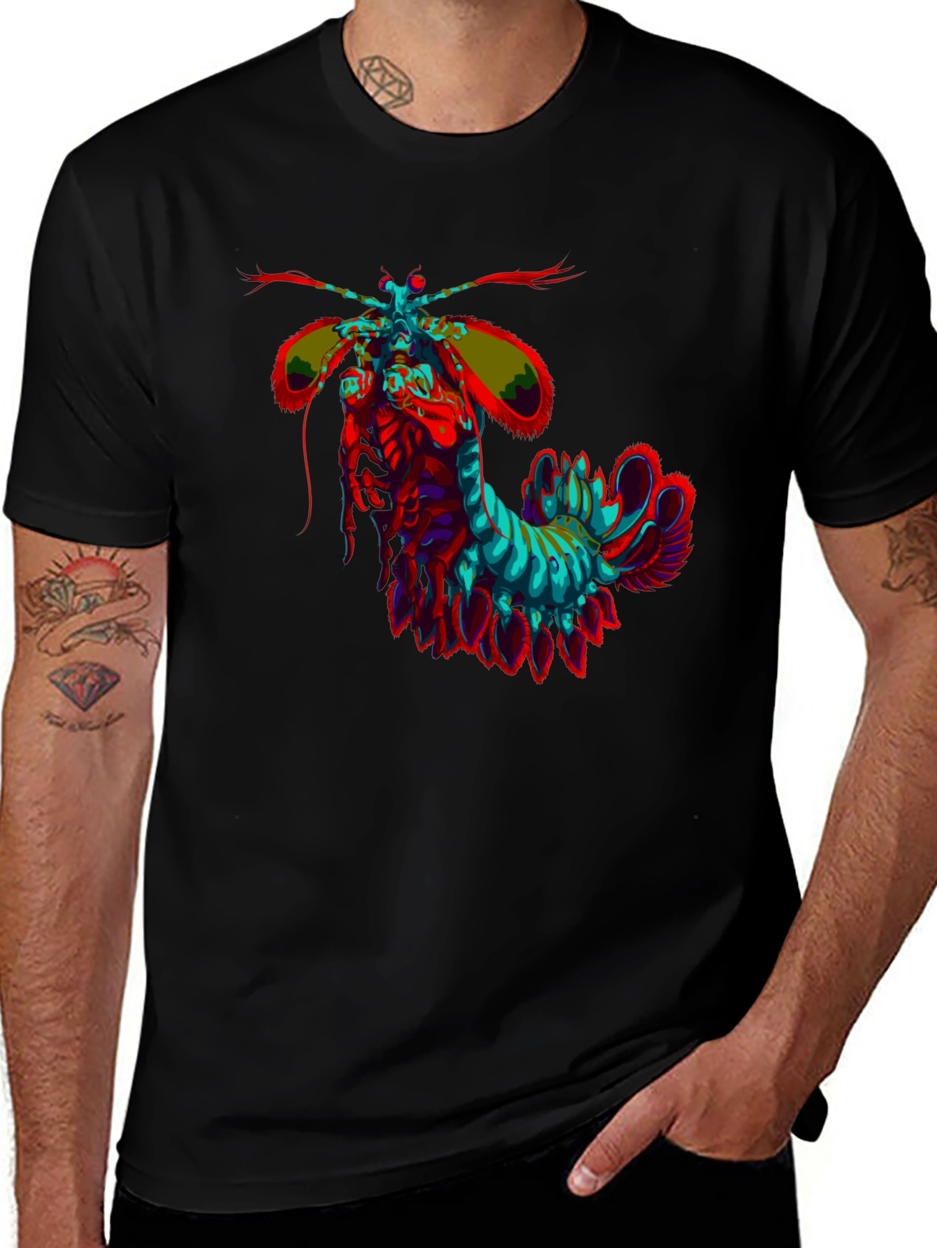 Variant 24 of Mantis Shrimp Graphic Print T-Shirt