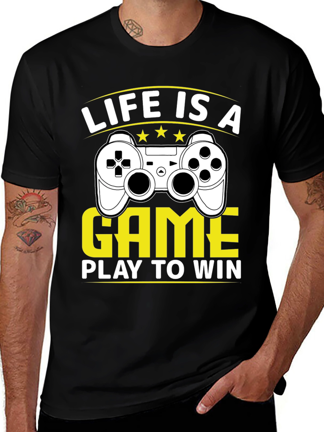 Variant 19 of Life Is A Game T-Shirt
