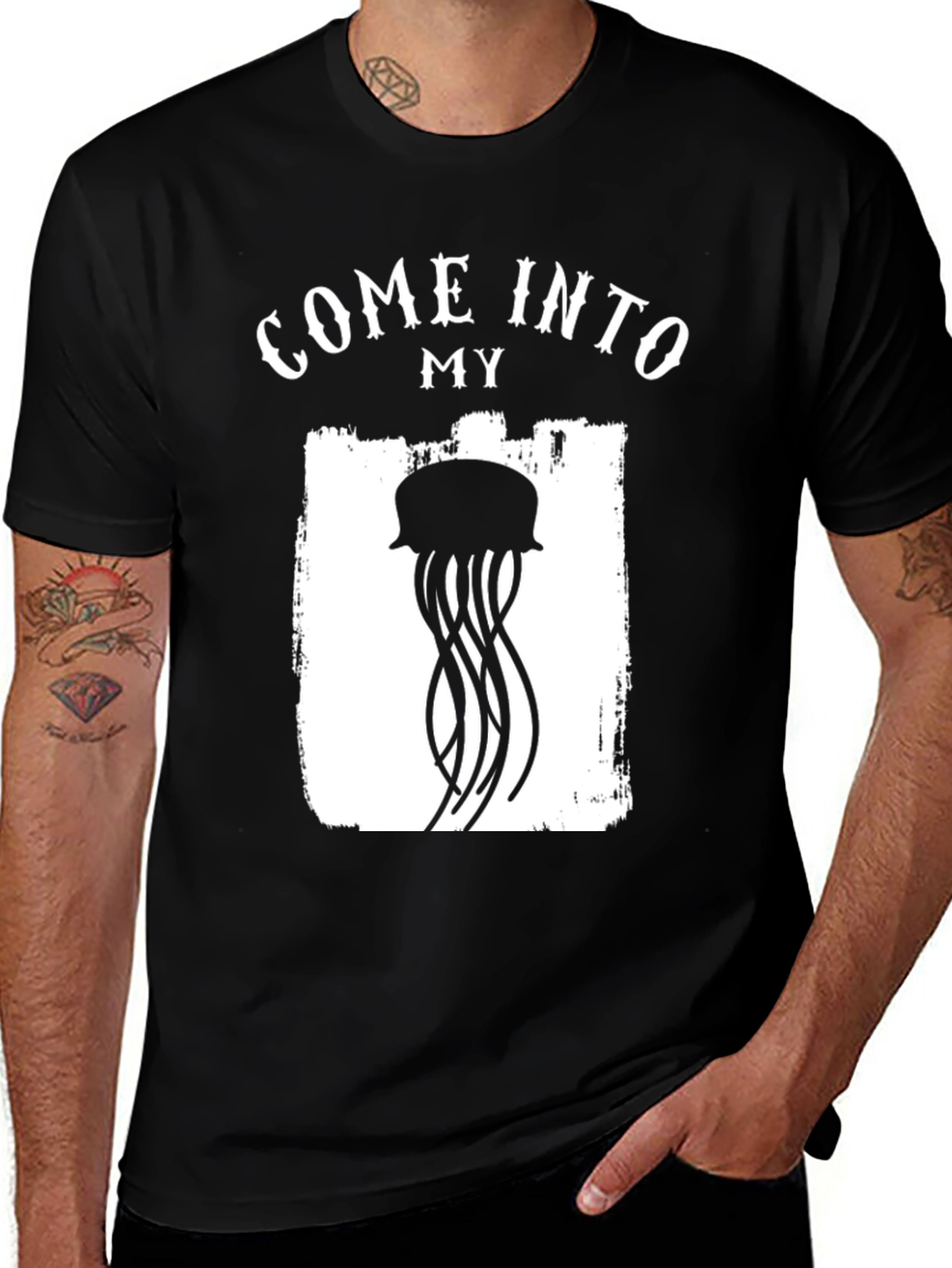 Variant 10 of Come Into My Jellyfish T-Shirt