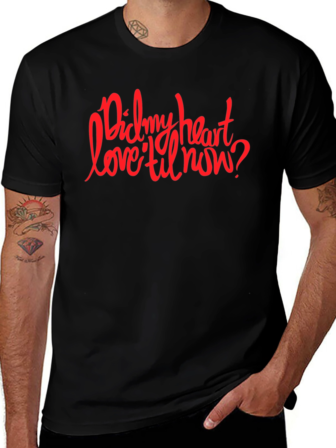 Variant 19 of Did My Heart Love 'til Now? Graphic T-Shirt
