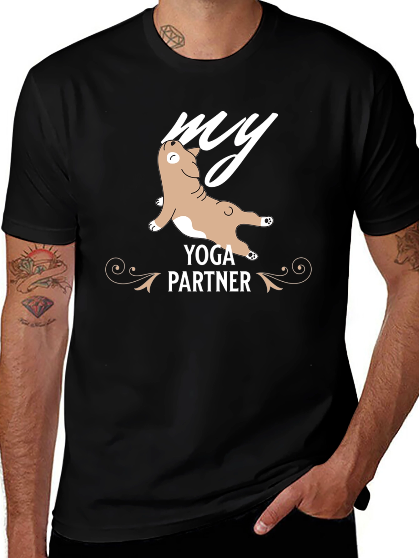 Variant 10 of My Yoga Partner T-Shirt