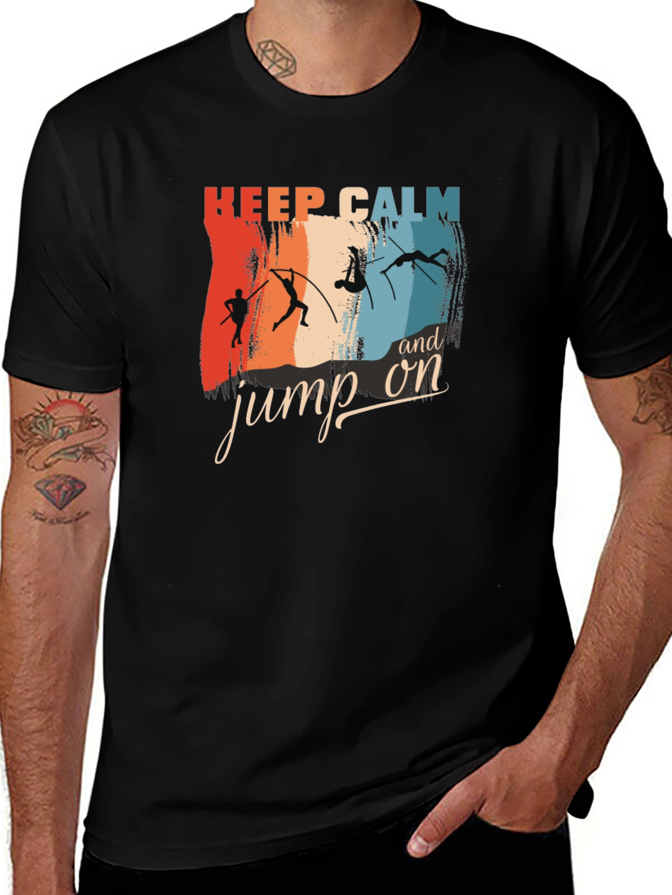 Keep Calm and Jump On T-Shirt
