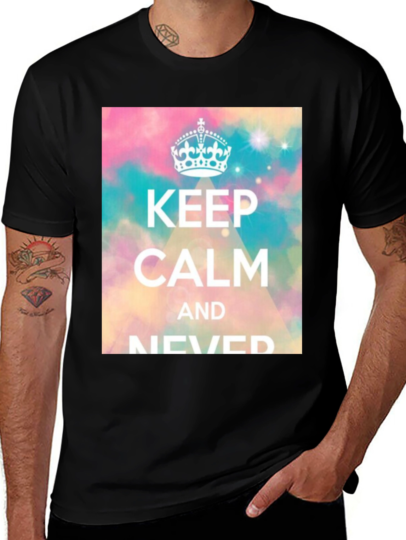Variant 11 of Keep Calm Novelty Graphic T-Shirt