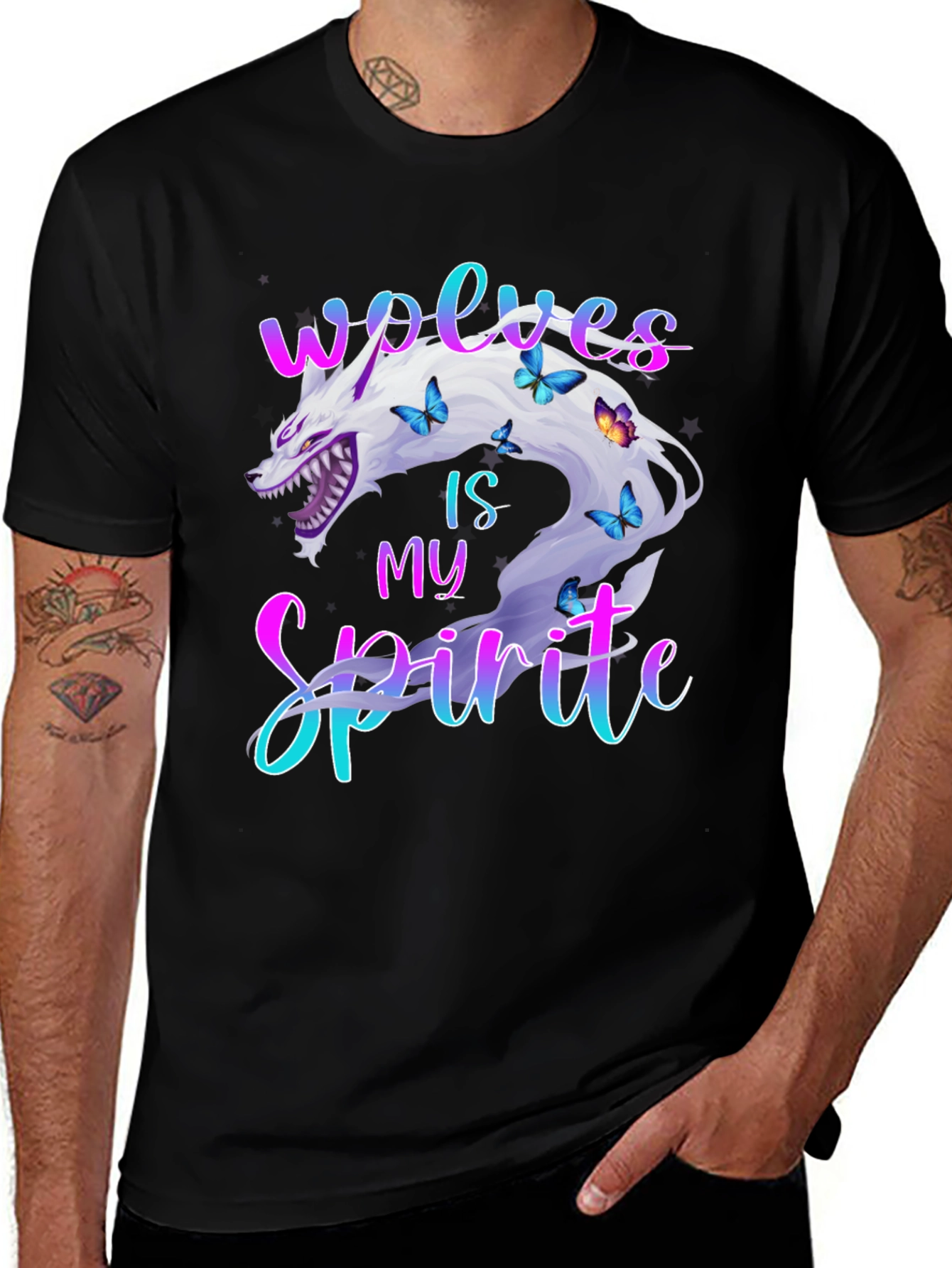 Variant 18 of Wolves Are My Spirit Animal T-Shirt