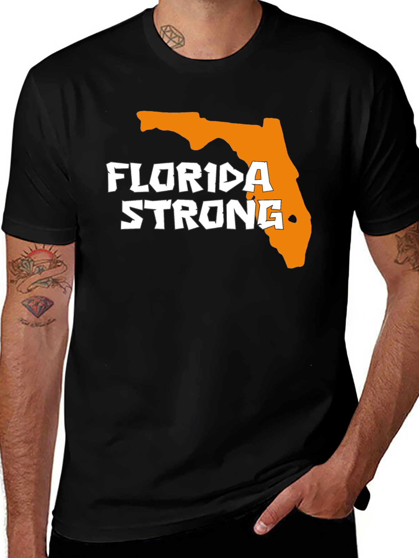 Florida Strong Black T-Shirt