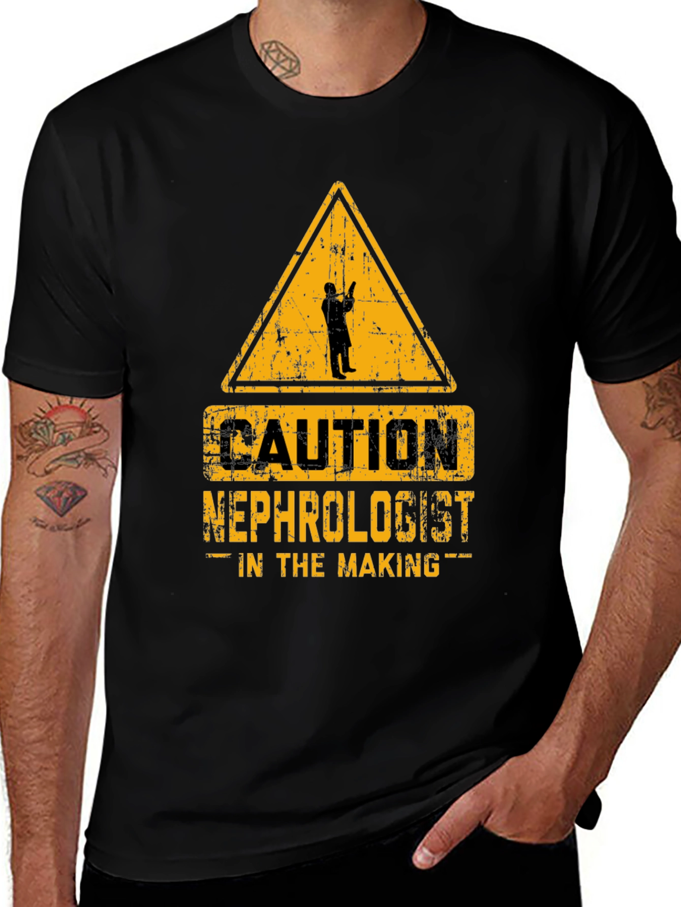 Variant 13 of Caution Nephrologist in the Making T-Shirt