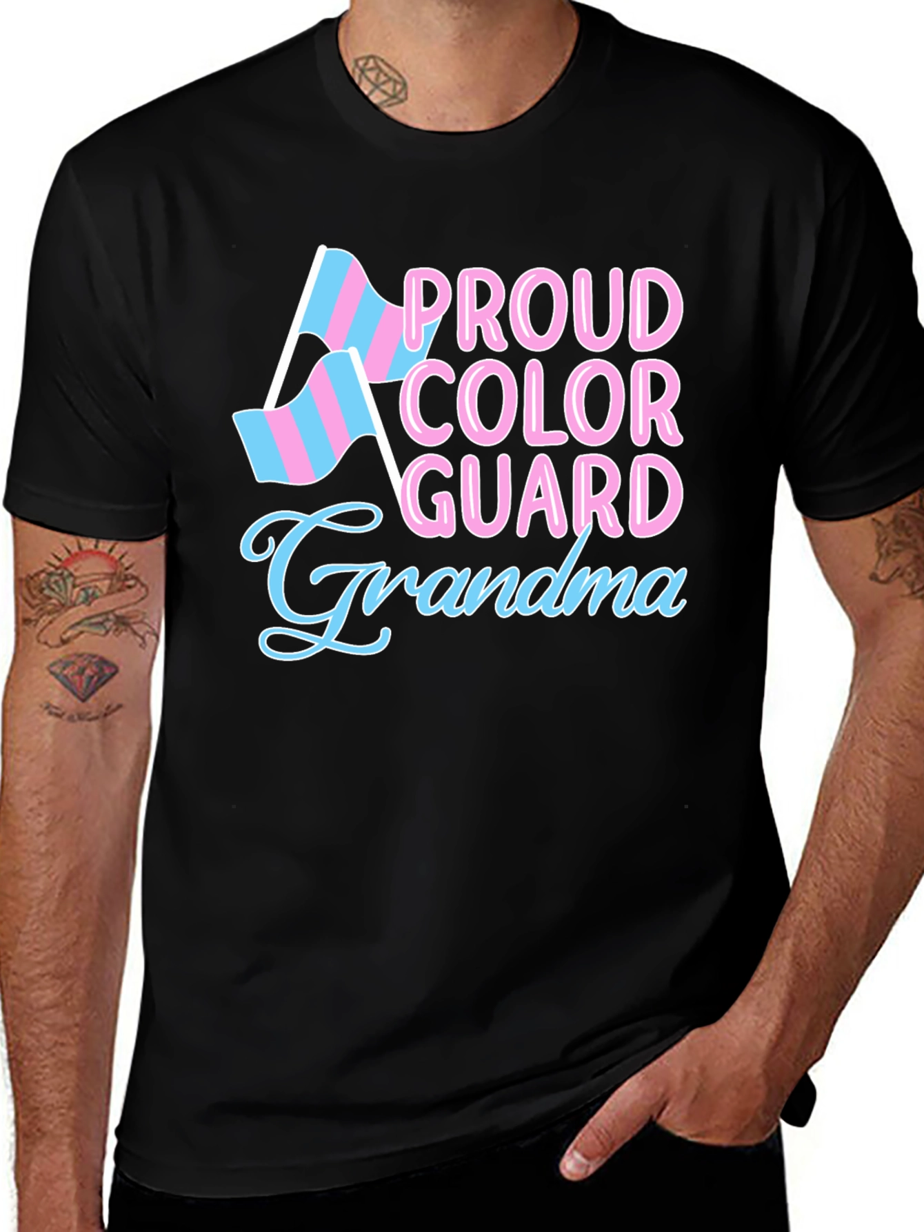 Variant 27 of Proud Color Guard Grandma T-Shirt