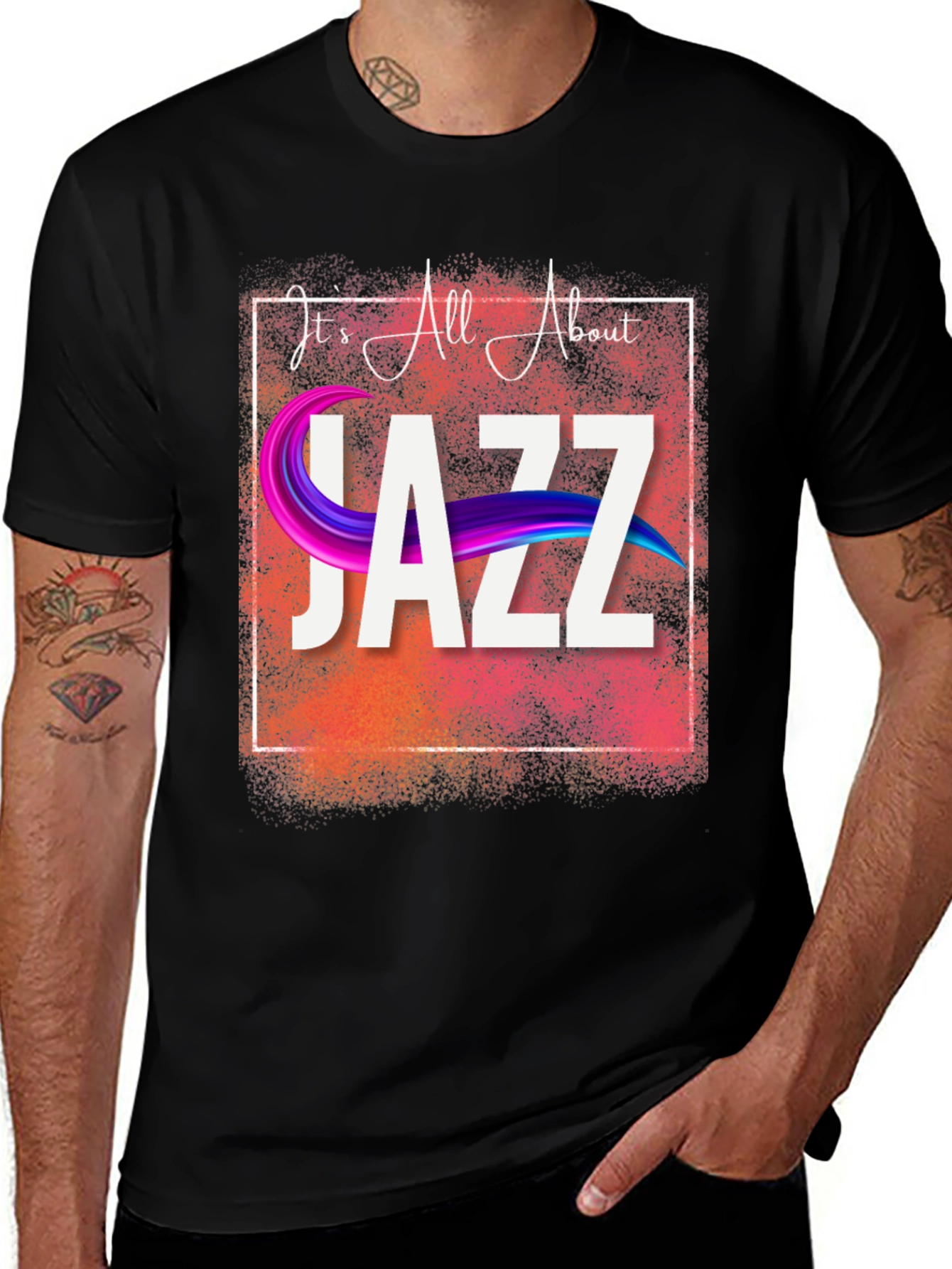 It's All About Jazz Graphic T-Shirt