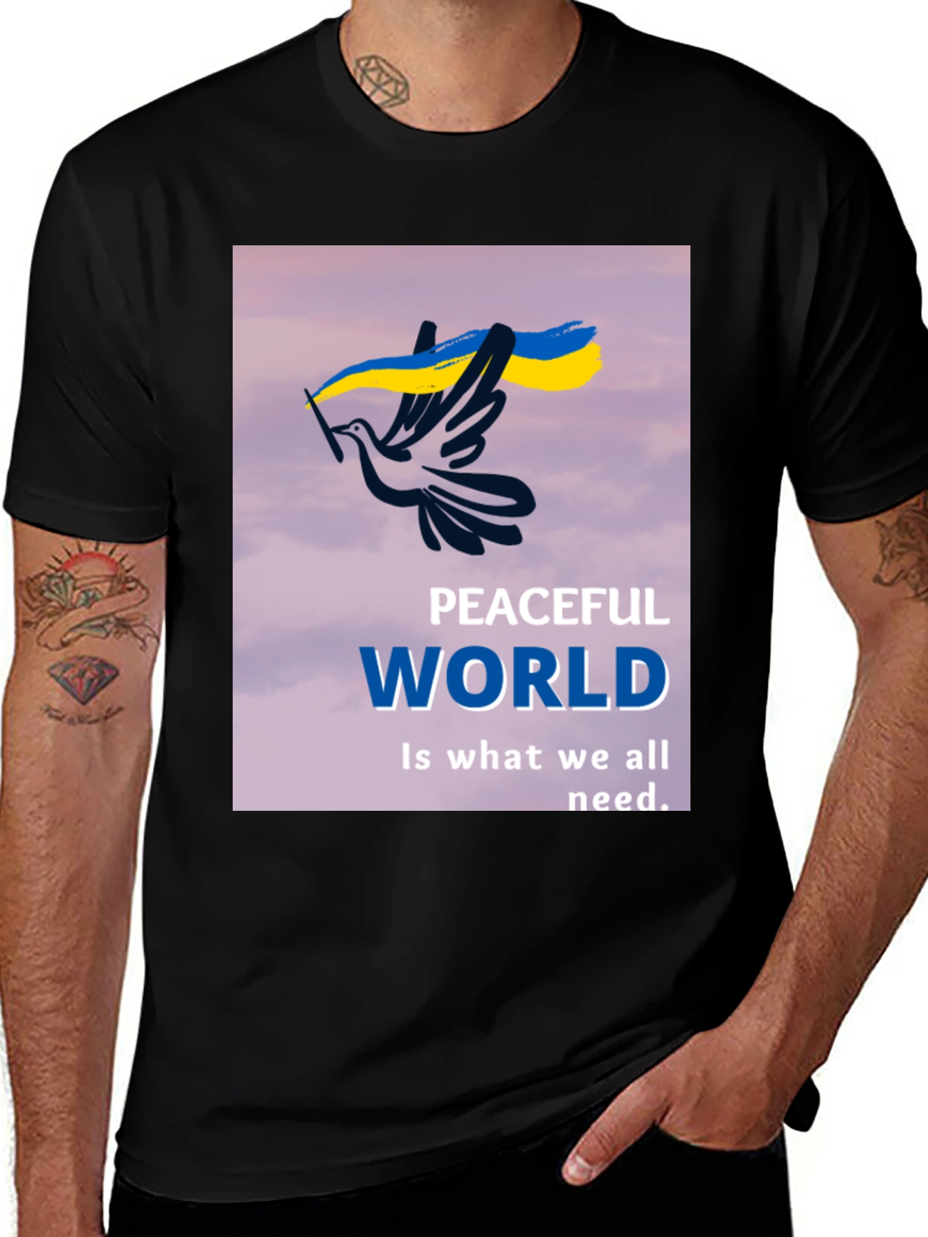 Peaceful World T-Shirt - Show Your Support