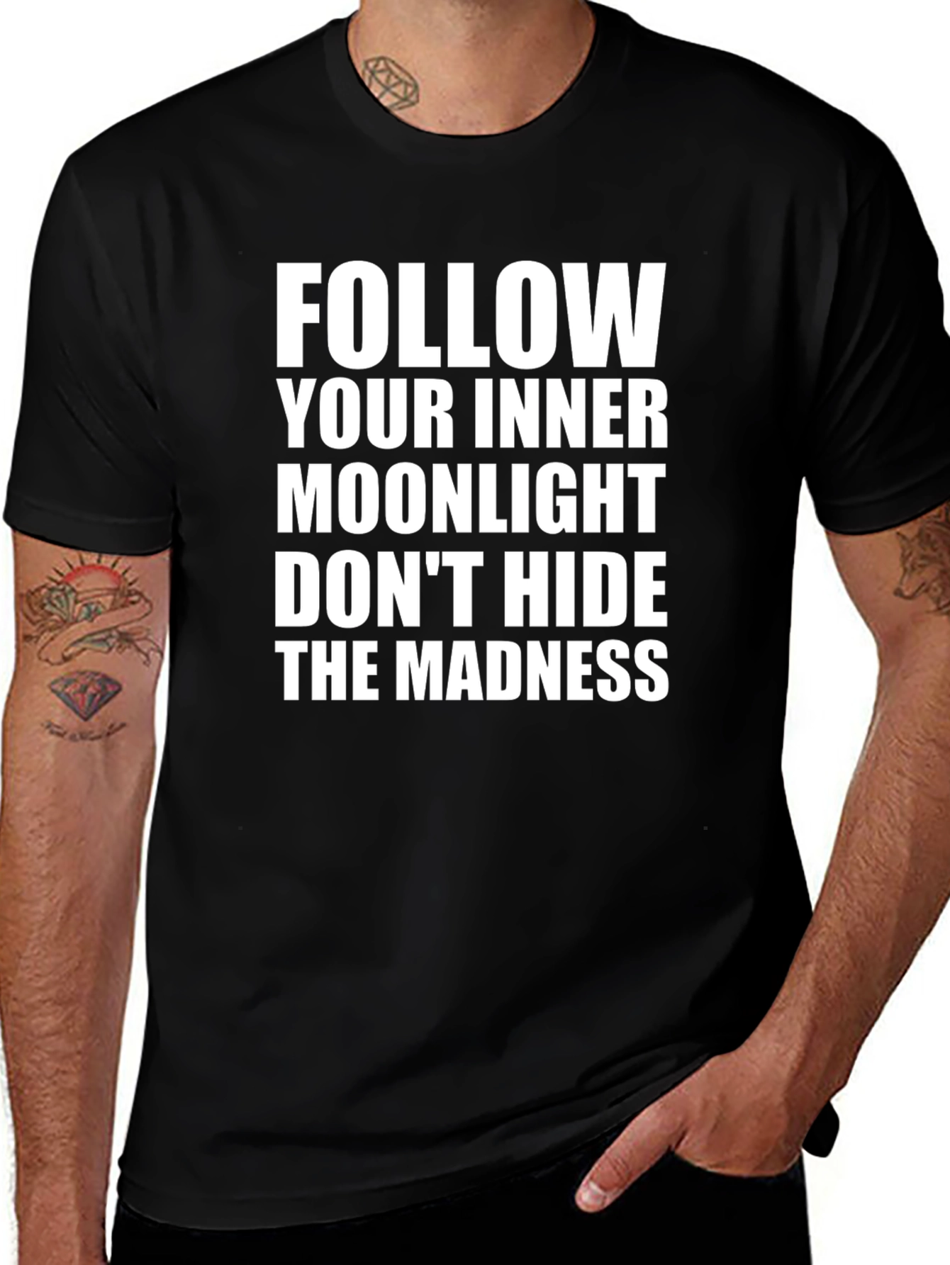 Variant 14 of Follow Your Inner Moonlight Graphic Tee