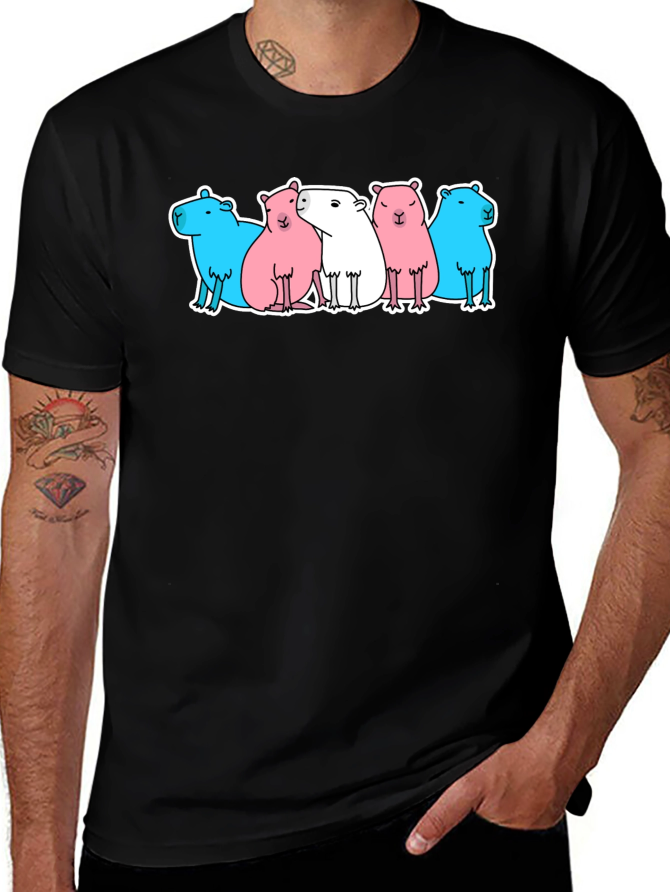 Variant 13 of Capybara Pride T-Shirt