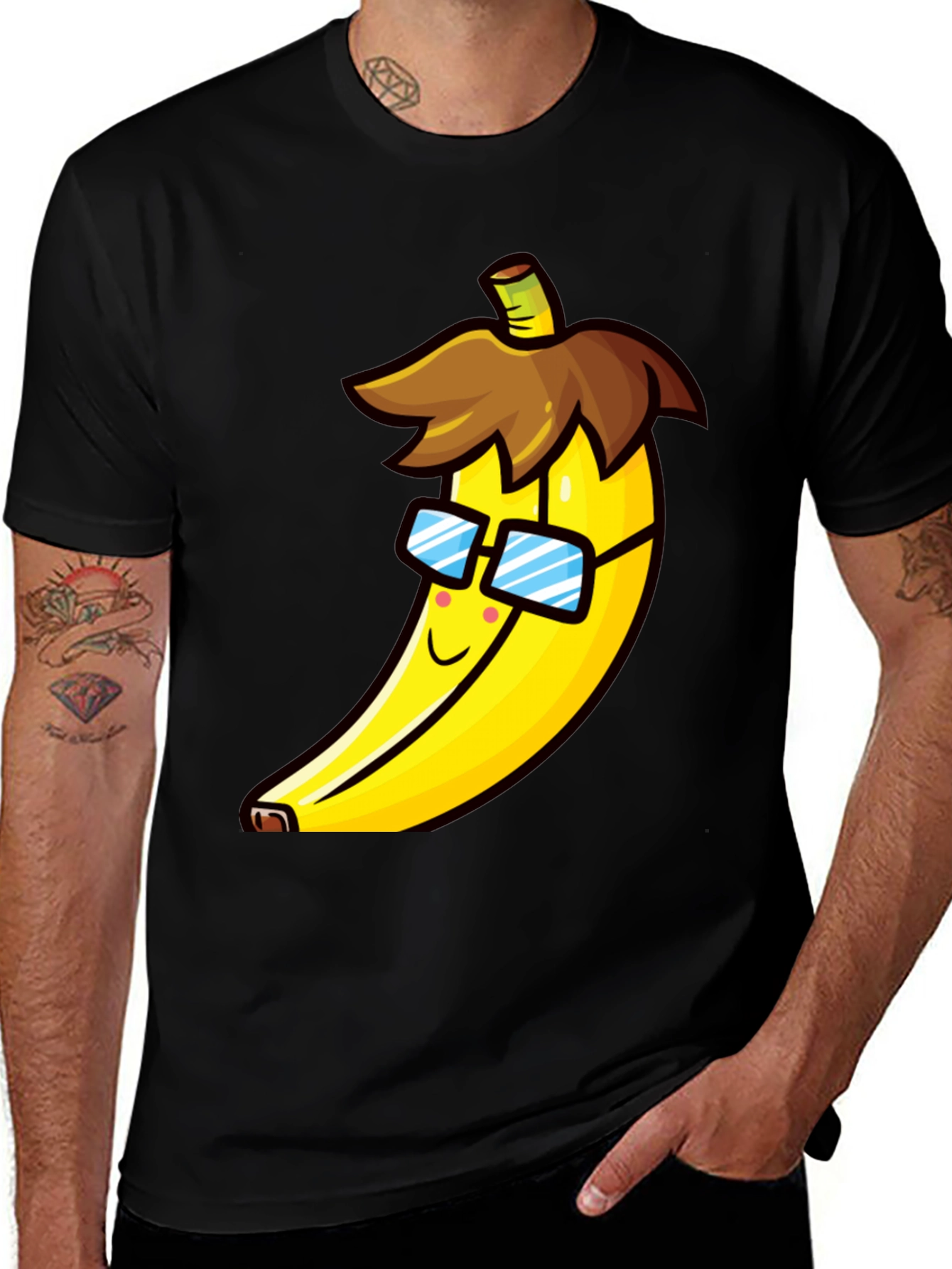 Variant 8 of Cool Banana T-Shirt - Fun Cartoon Graphic Tee
