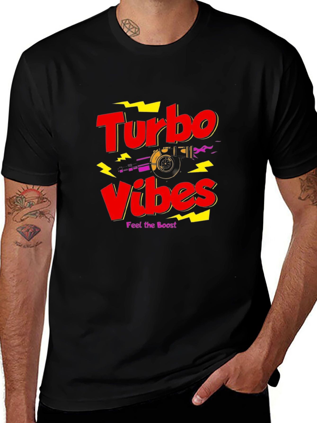 Variant 29 of Turbo Vibes Graphic T-Shirt