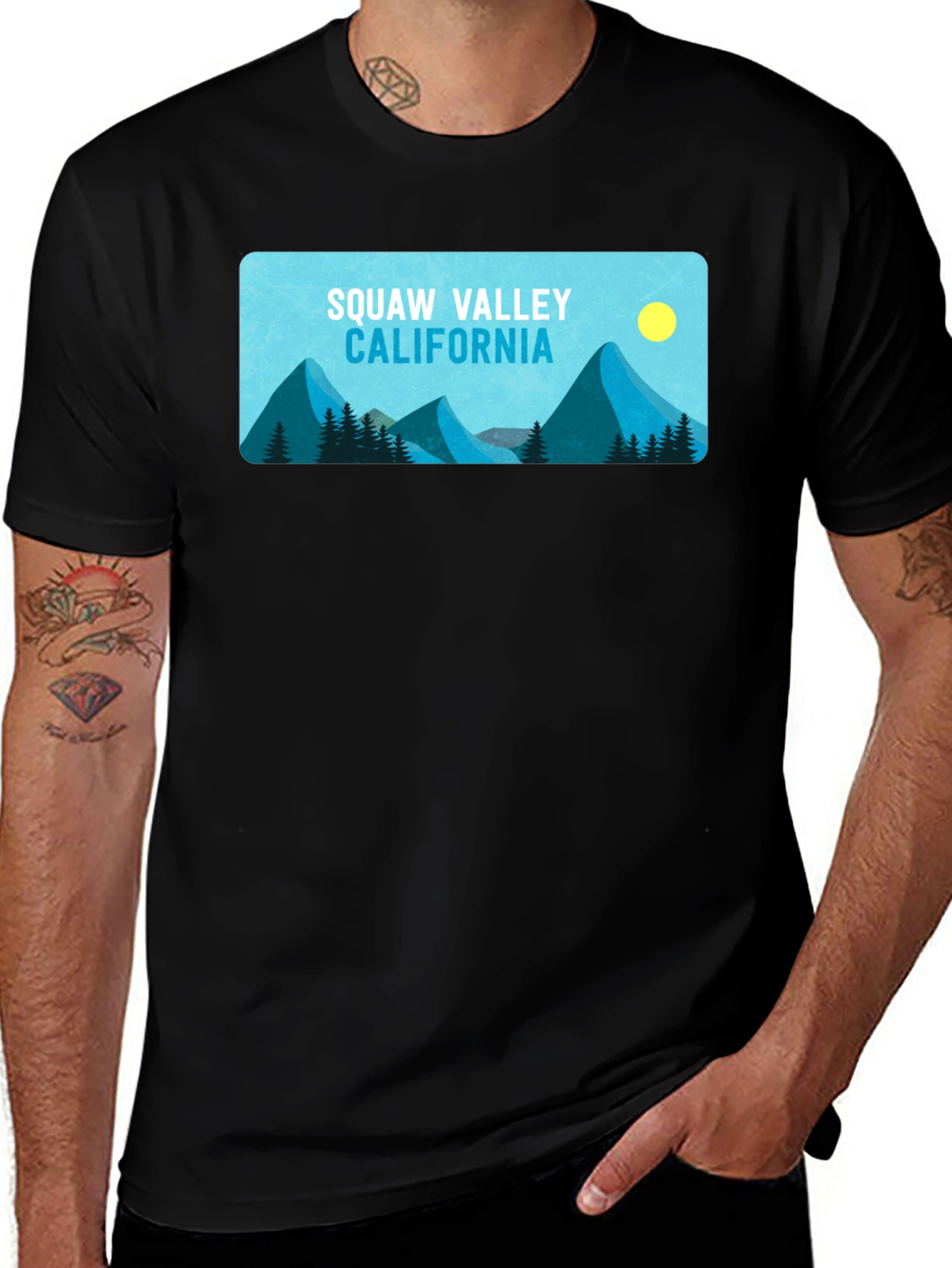 Variant 30 of Squaw Valley California Graphic Tee