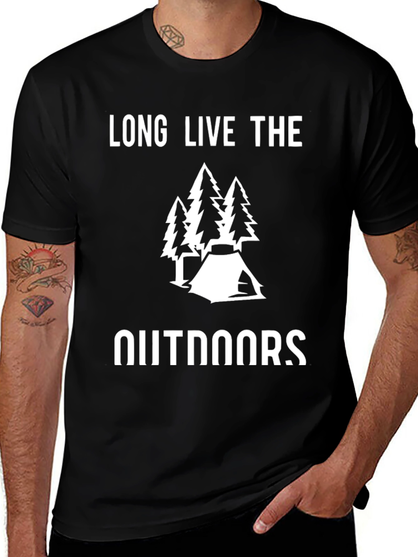 Variant 24 of Long Live the Outdoors Camping T-Shirt