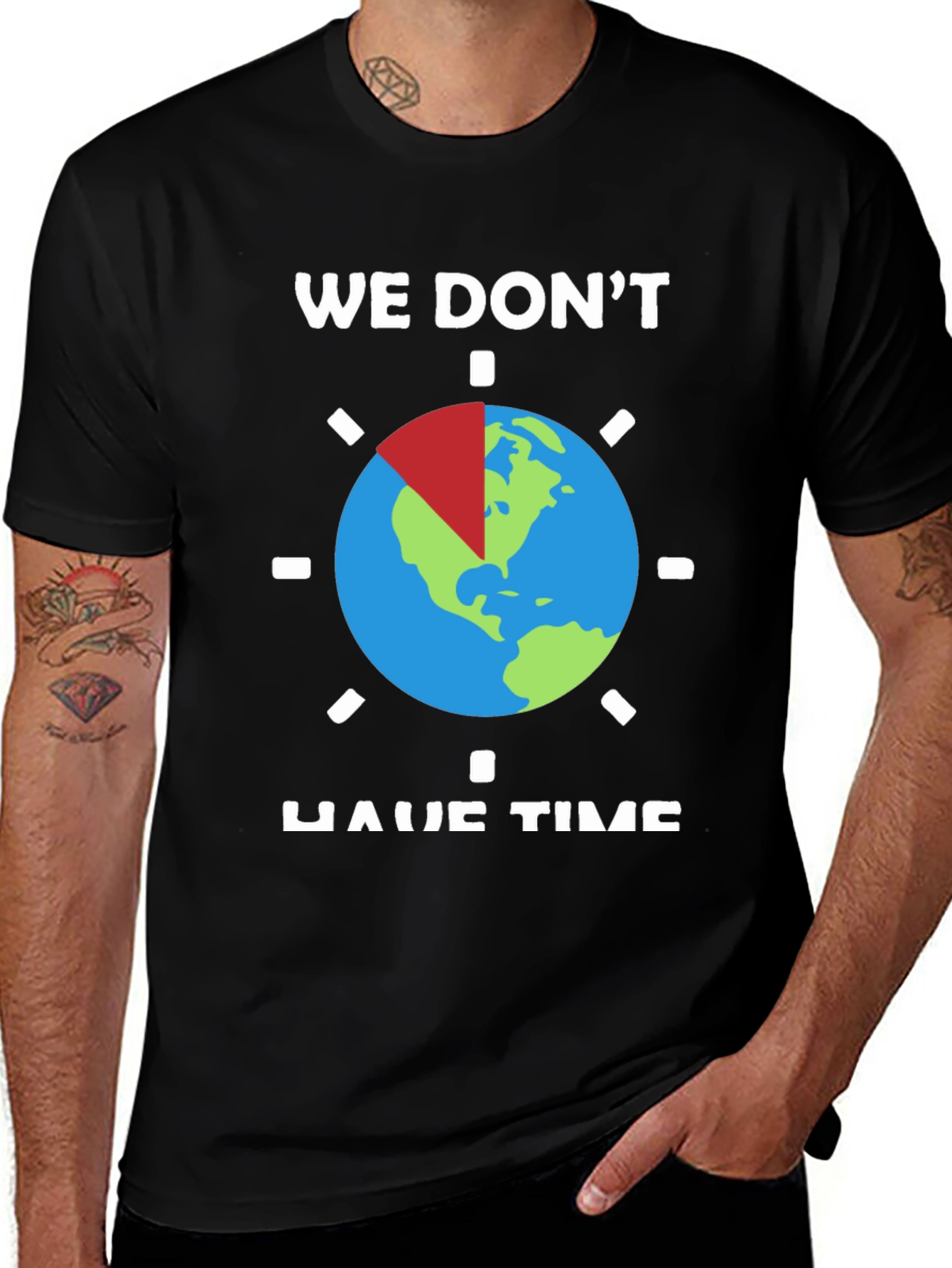 Variant 17 of We Don't Have Time Graphic Tee