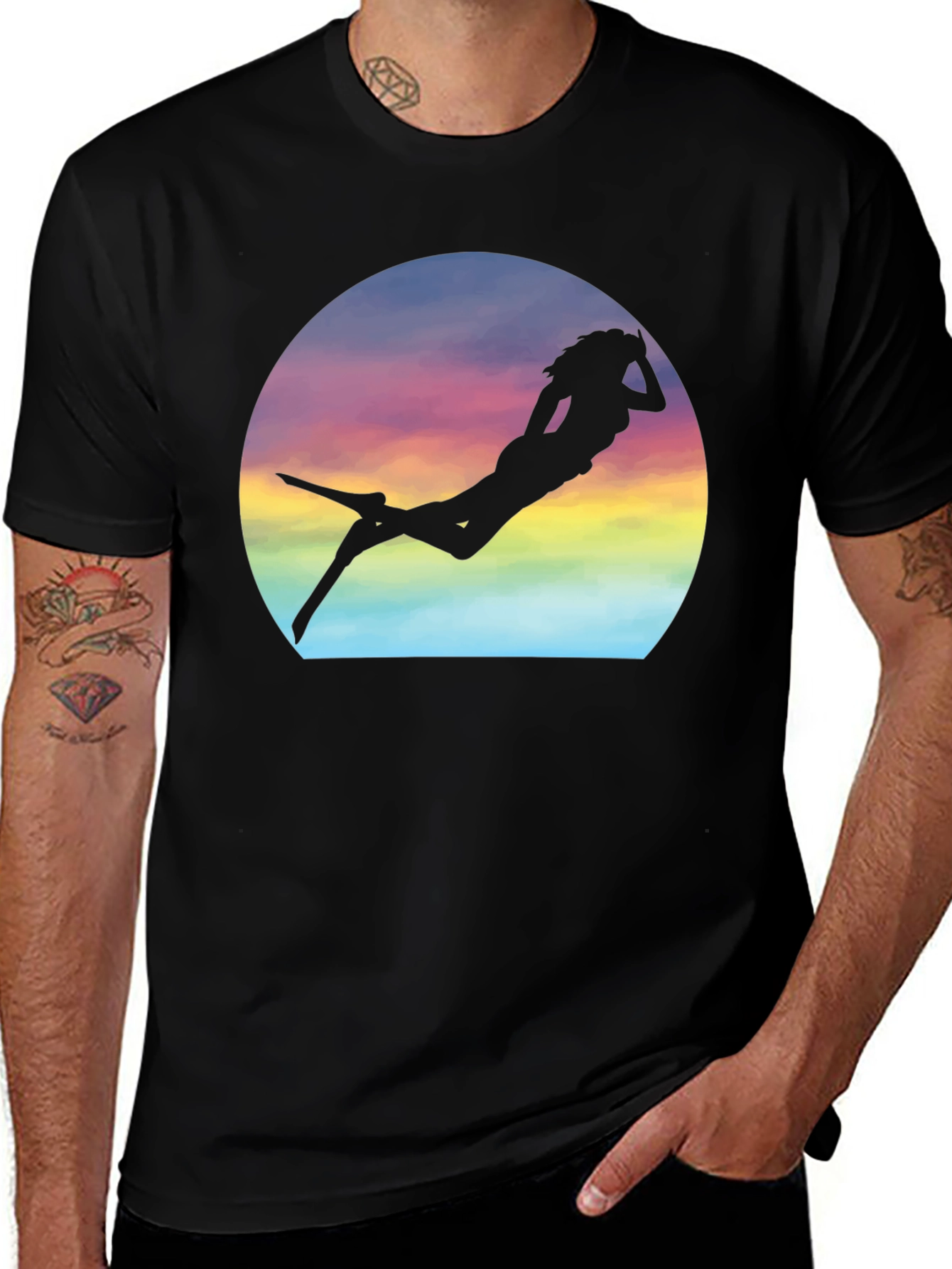 Variant 7 of Silhouette Sunset T-Shirt