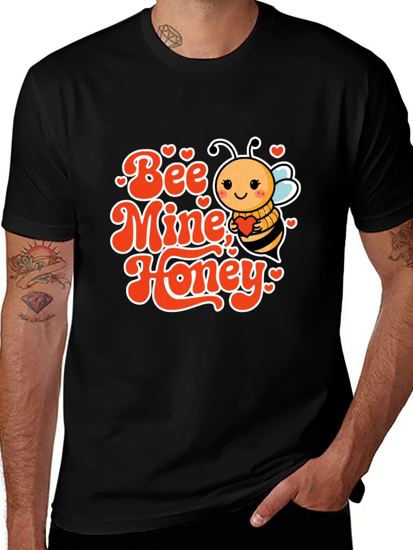 Bee Mine Honey Valentine's Day T-Shirt