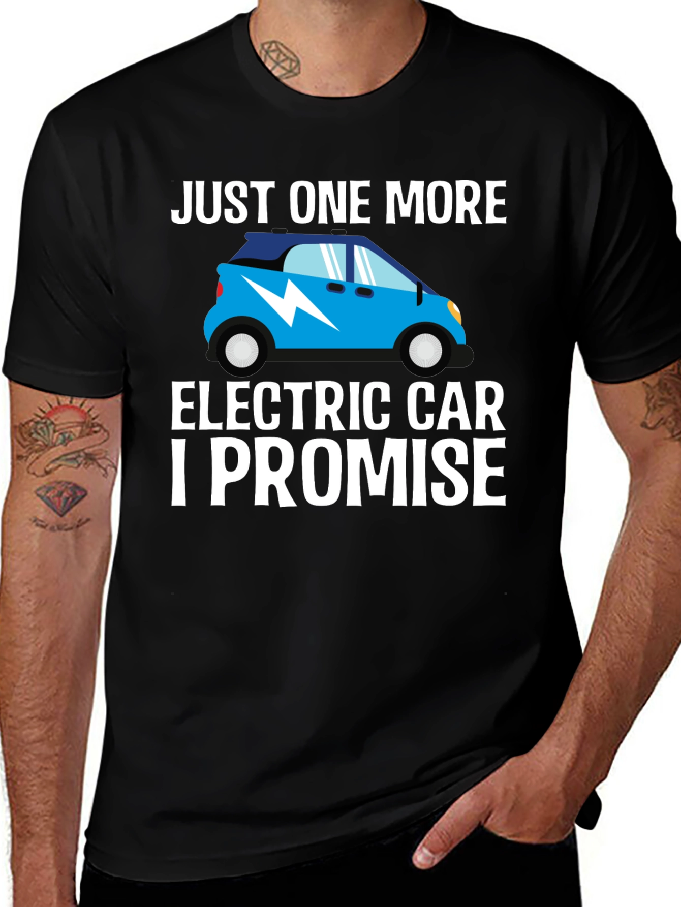 Variant 29 of Just One More Electric Car T-Shirt