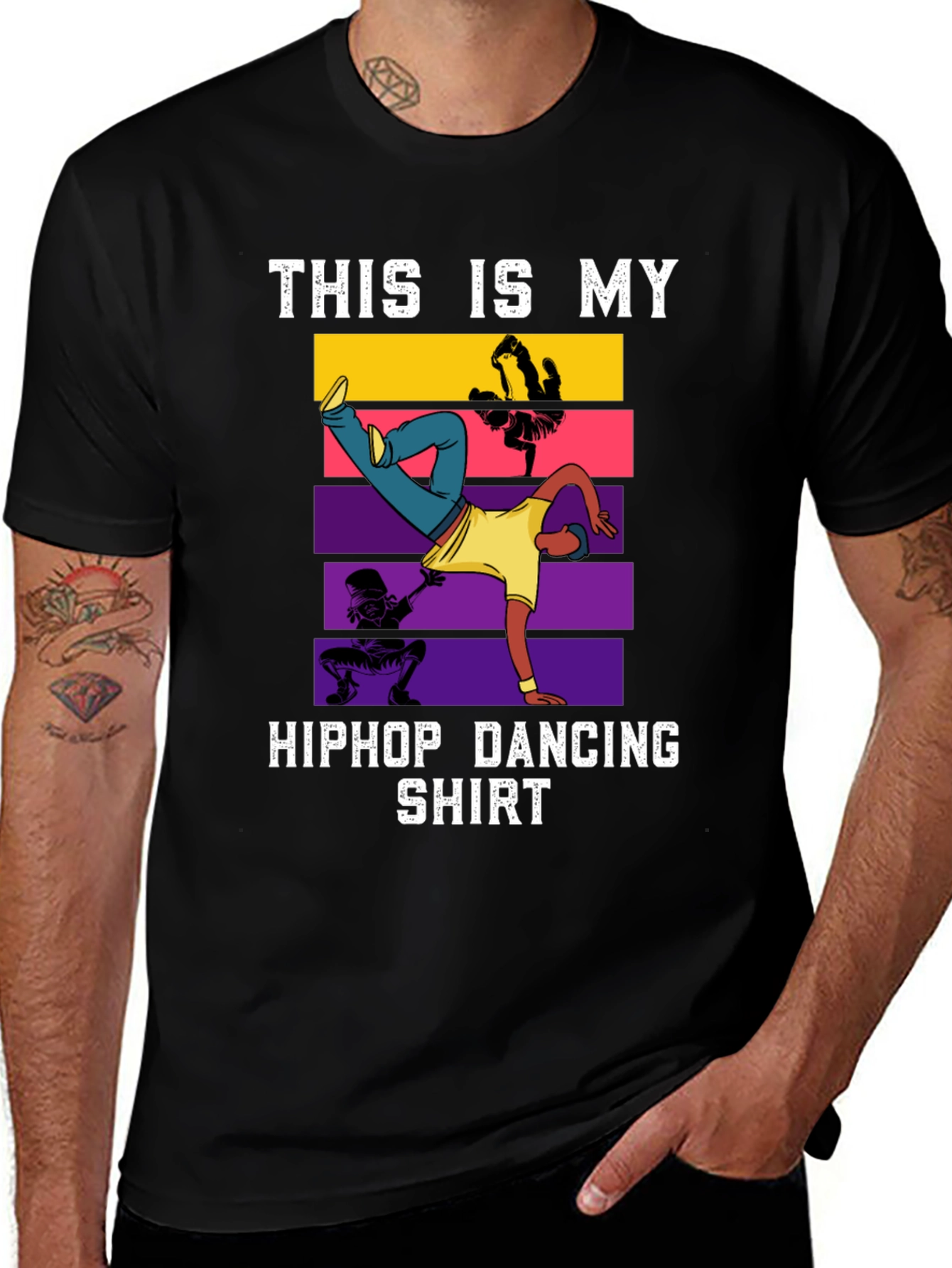 Variant 5 of Hiphop Dancing Shirt - Breakdance Tee