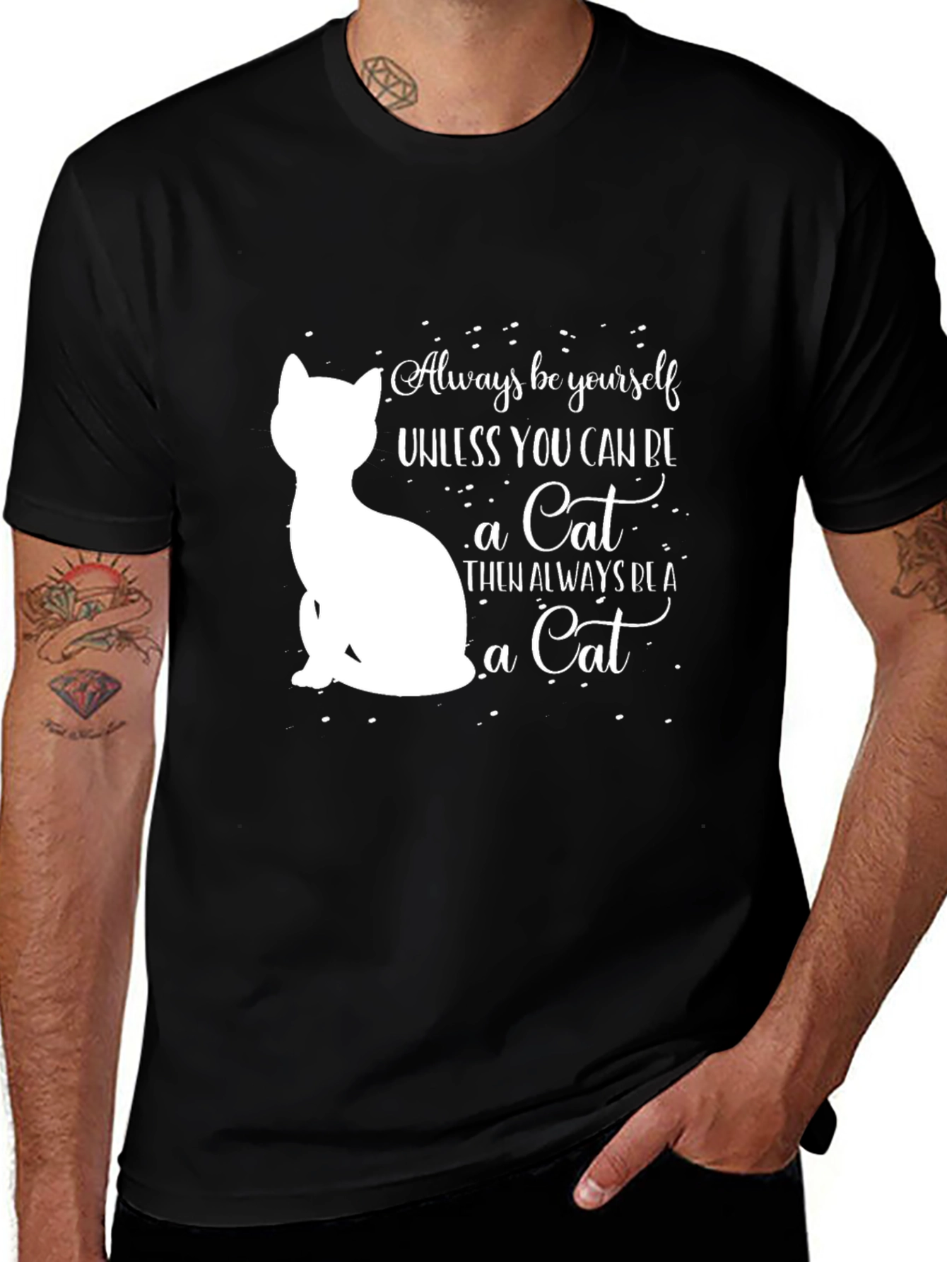 Variant 11 of Always Be Yourself Cat T-Shirt