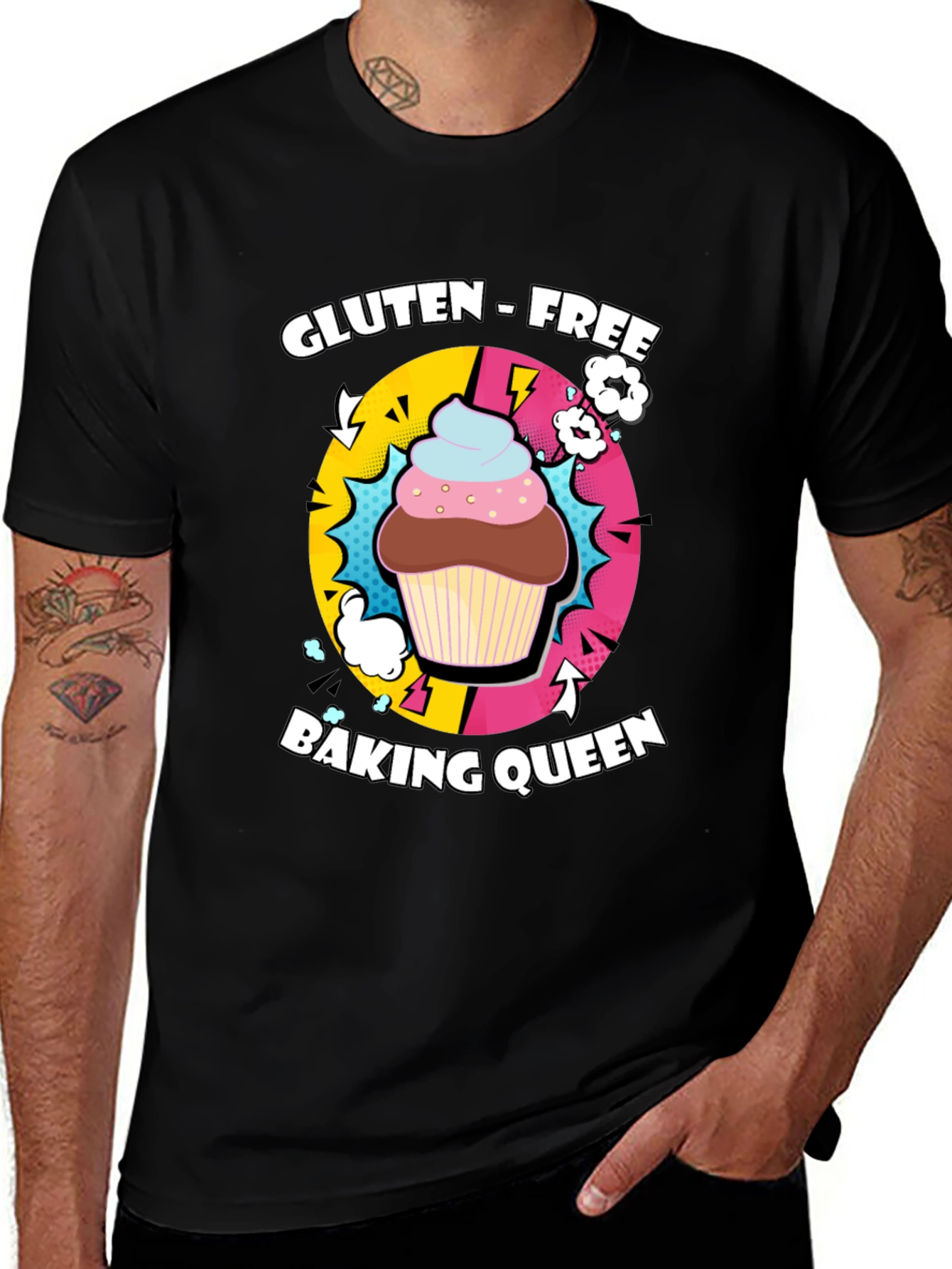 Variant 16 of Gluten-Free Baking Queen T-Shirt