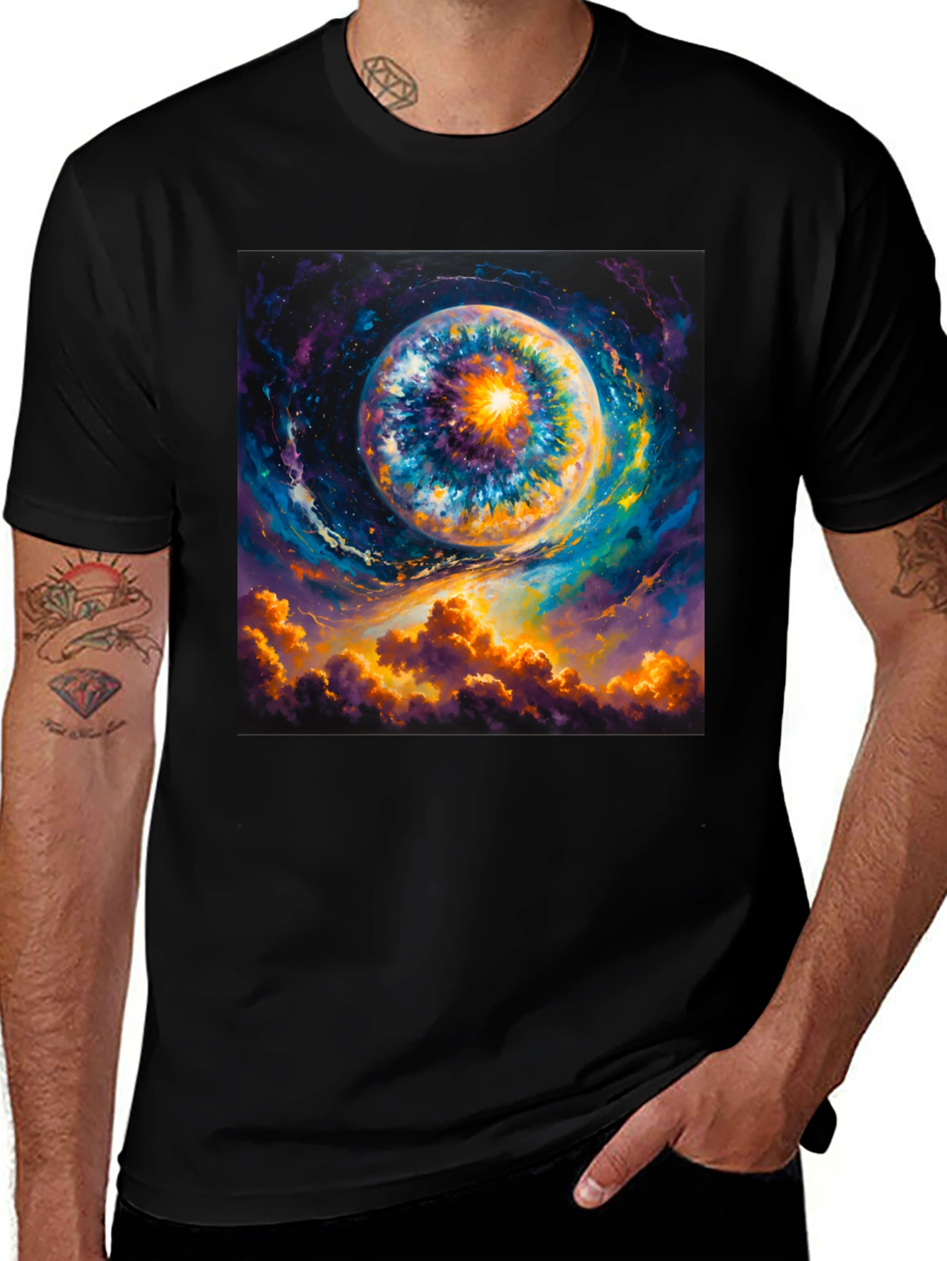 Variant 20 of Cosmic Eye Graphic Tee