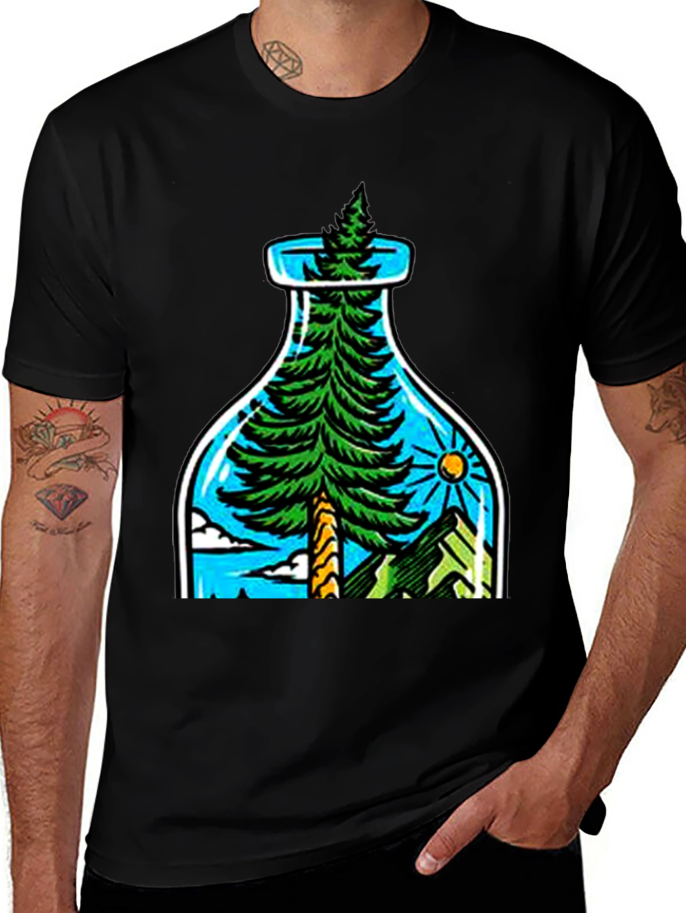 Variant 9 of Nature in a Bottle Graphic T-Shirt