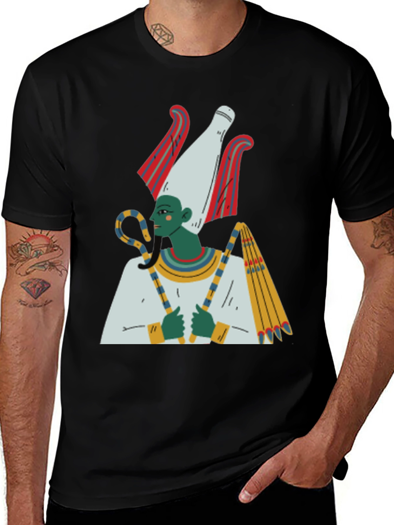 Osiris Graphic T-Shirt - Egyptian God Design