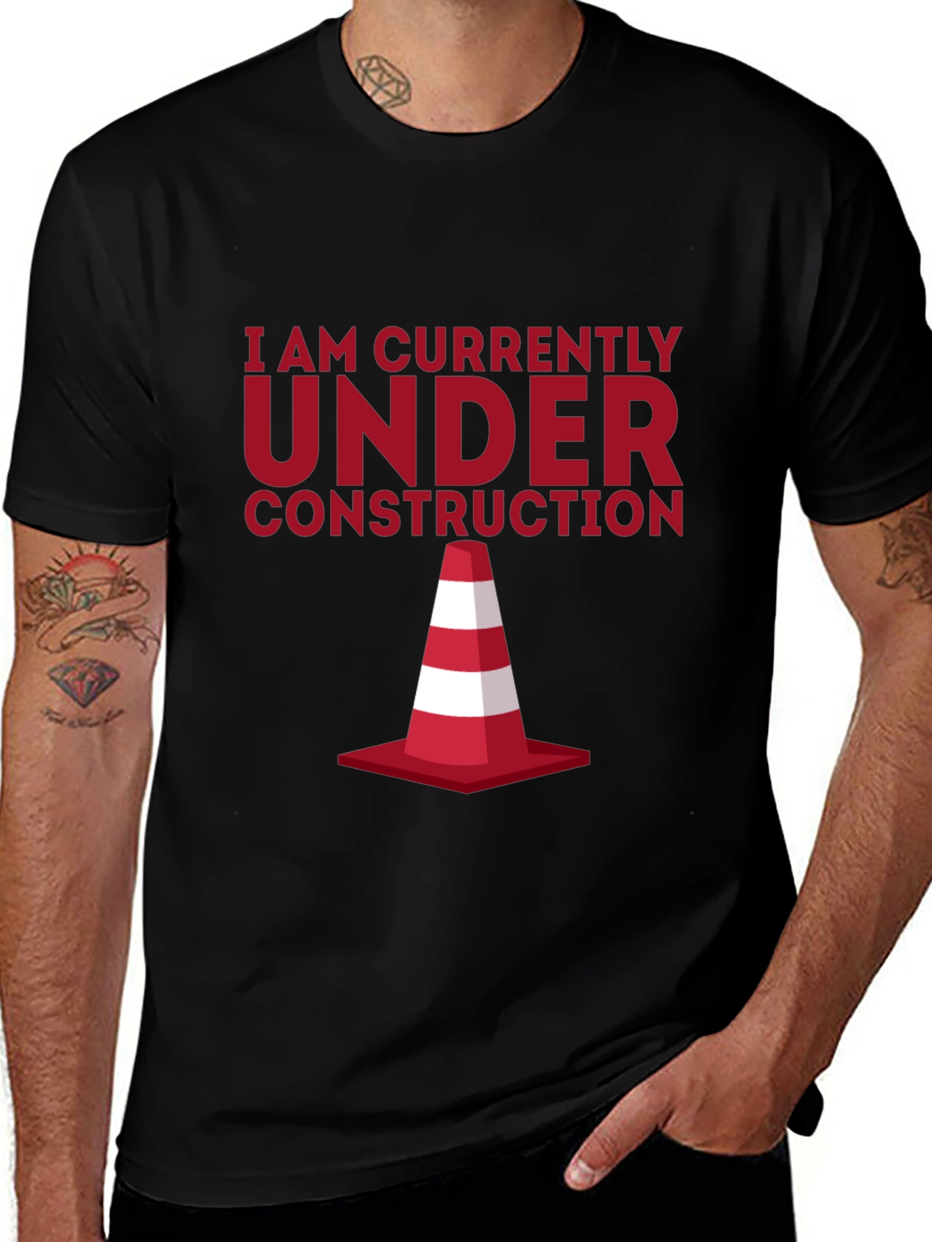 Variant 27 of Under Construction Graphic Tee