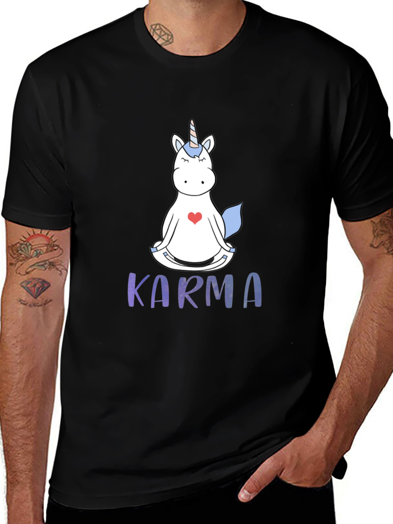 Variant 10 of Unicorn Karma Graphic Tee