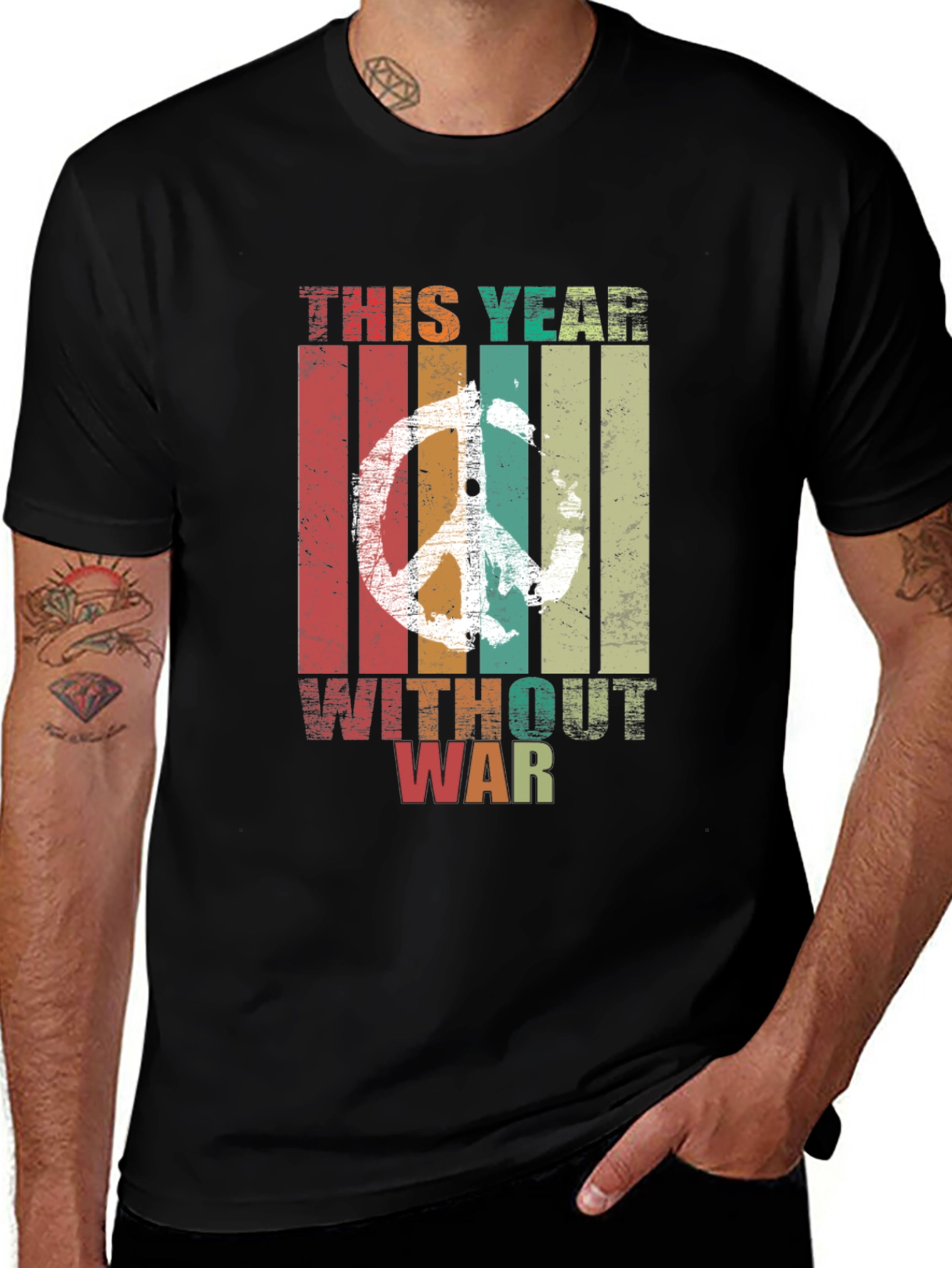 Variant 22 of Peace This Year Without War T-Shirt