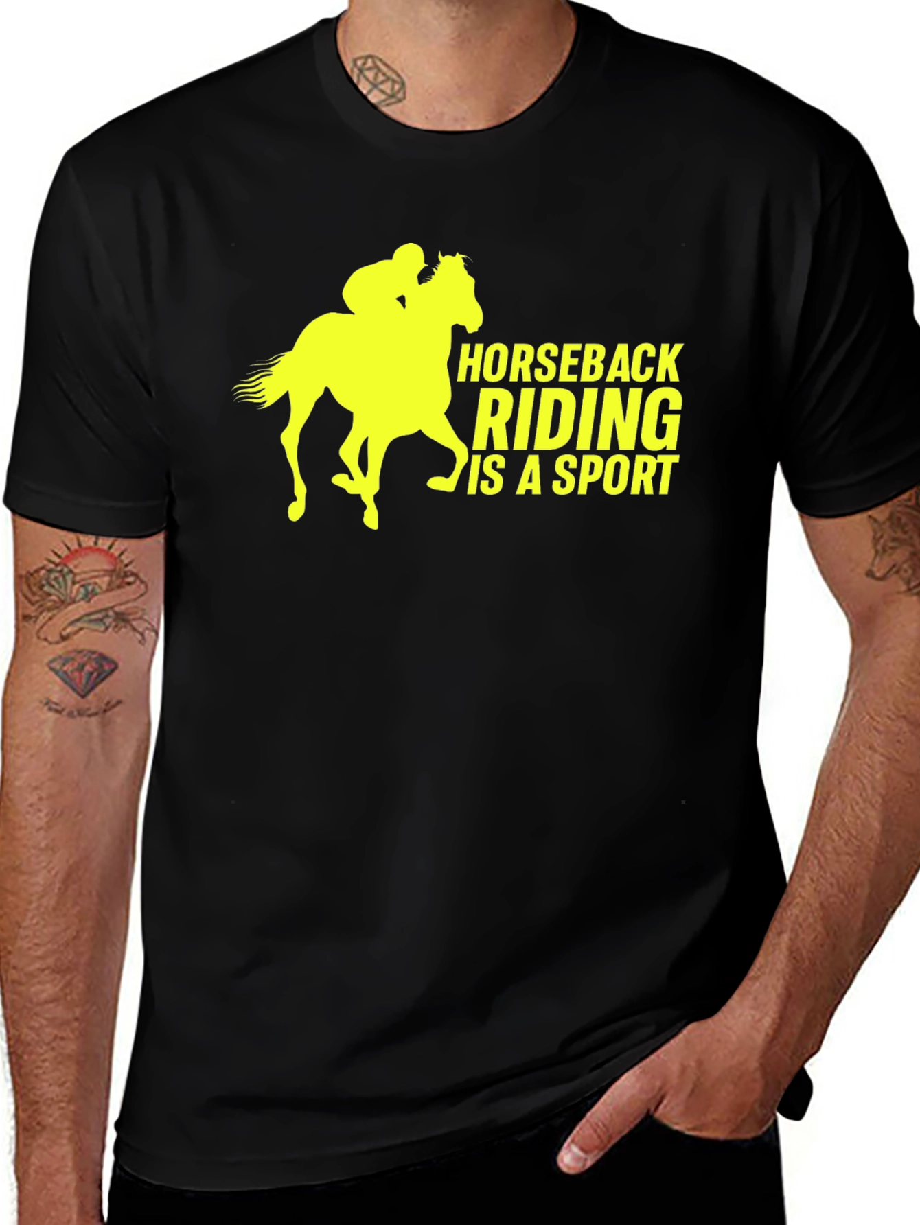 Variant 24 of Horseback Riding Sport Tee - Equestrian Gift