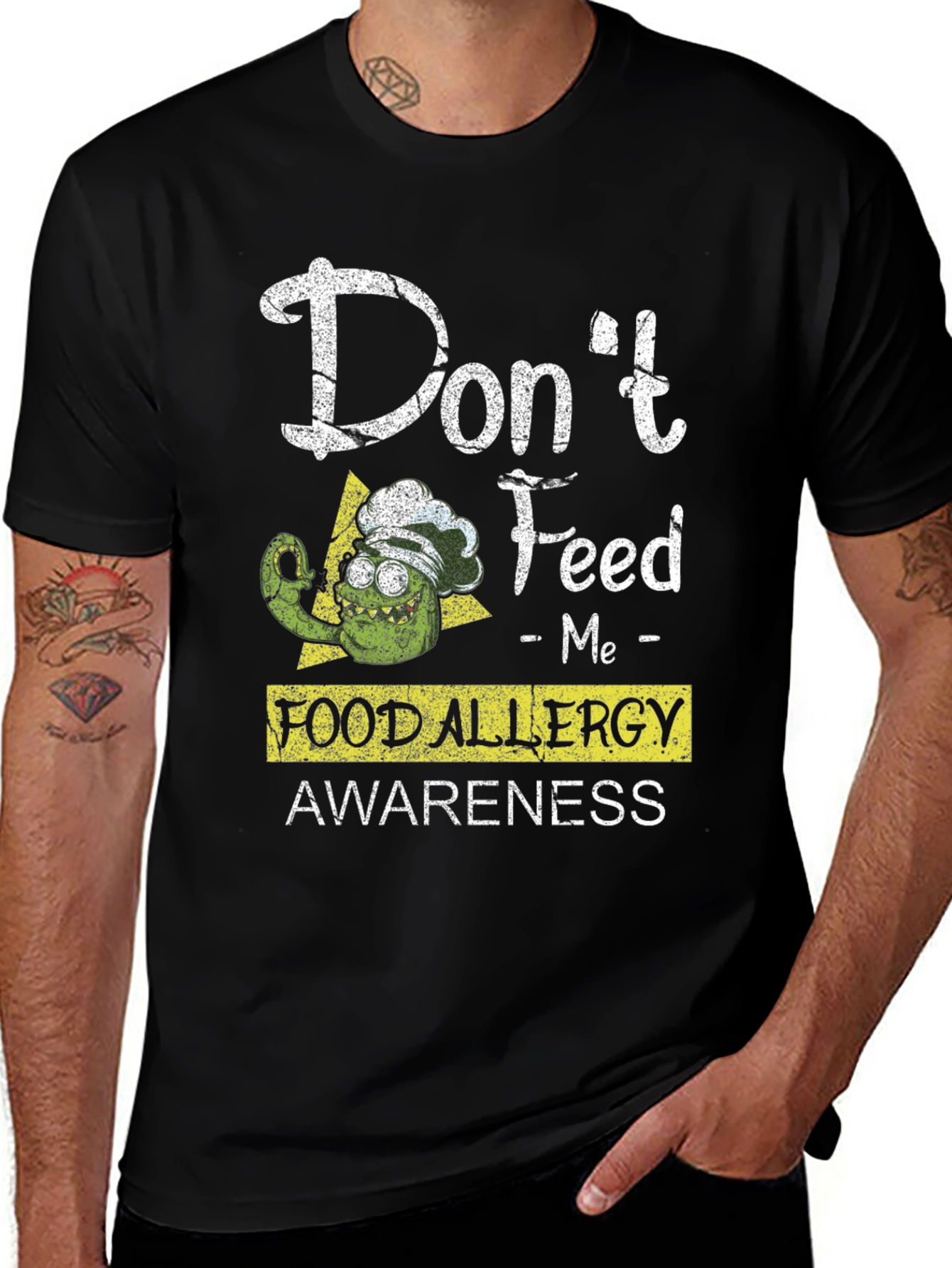 Don't Feed Me Food Allergy Awareness T-Shirt