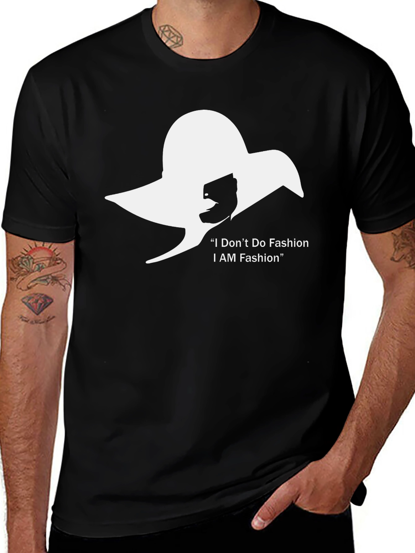 Variant 9 of Fashion Statement T-Shirt: I AM Fashion